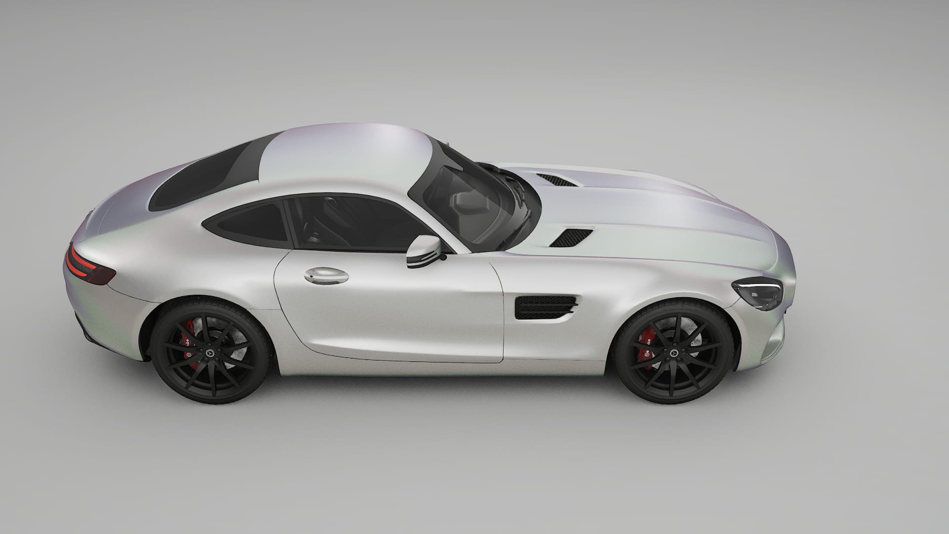 Mercedes AMG GT C190 Coupe PPF Fólie | NEBULA TPU PPF - kompletní pre-cut kit