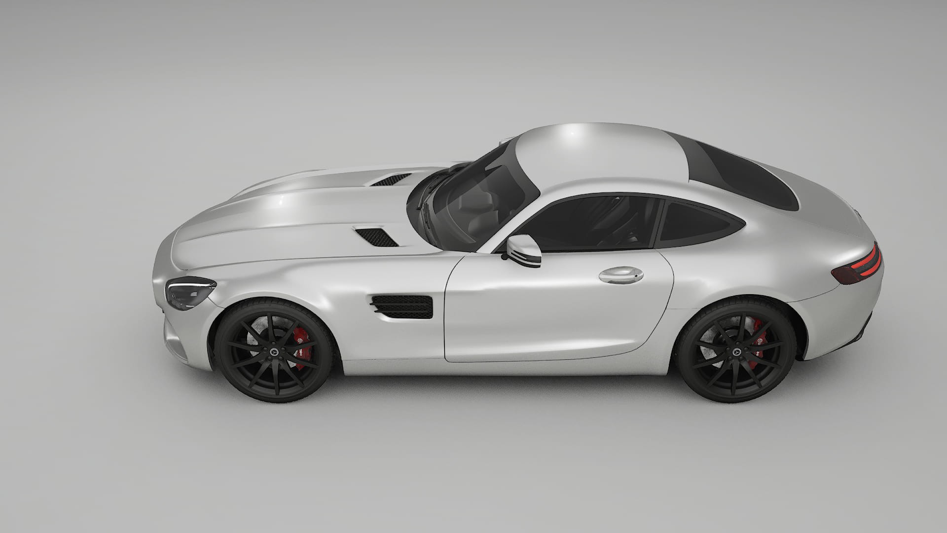 Mercedes AMG GT C190 Coupe PPF Fólie | OPAL TPU PPF - kompletní pre-cut kit