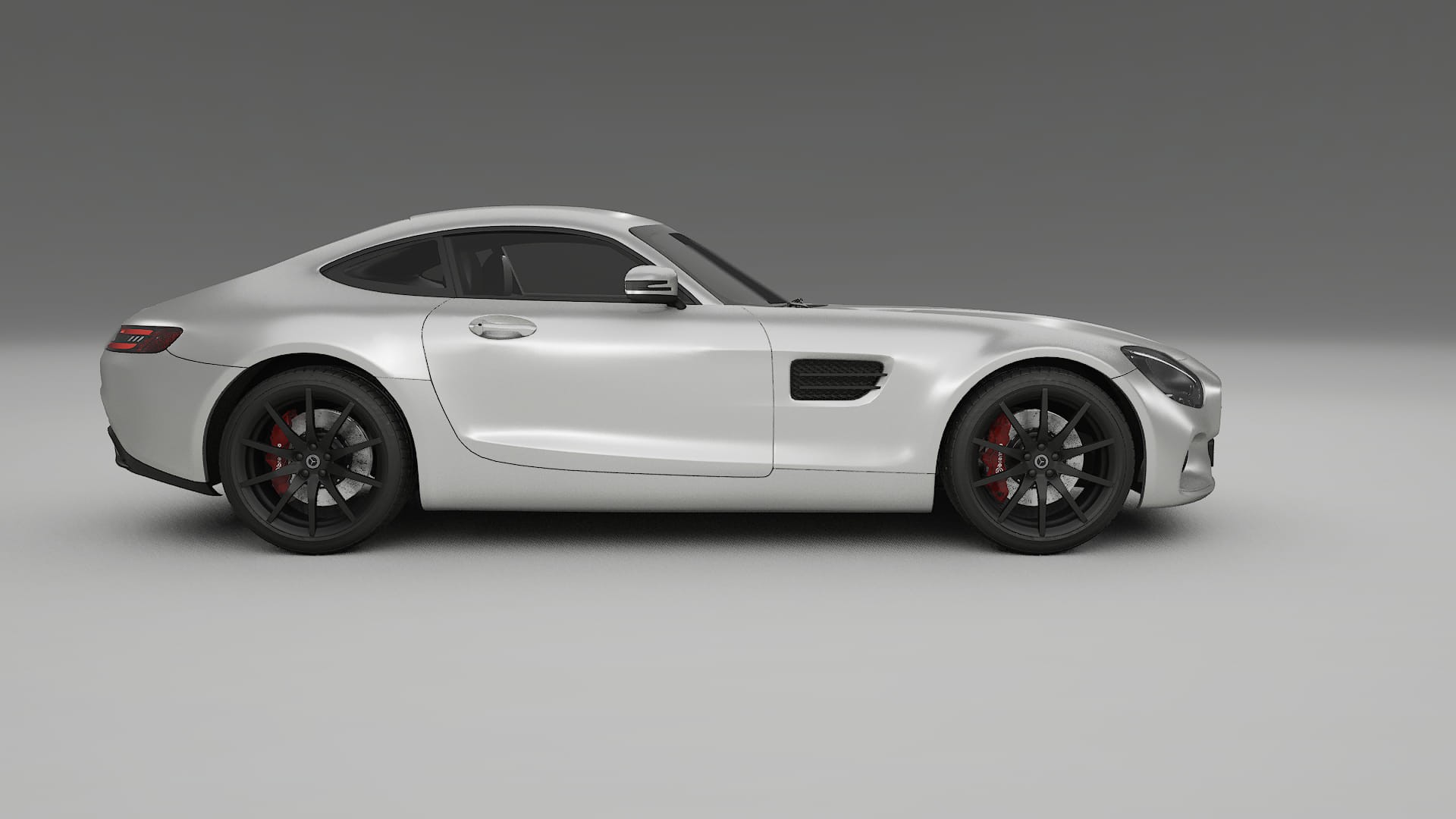 Mercedes AMG GT C190 Coupe PPF Fólie | OPAL TPU PPF - kompletní pre-cut kit