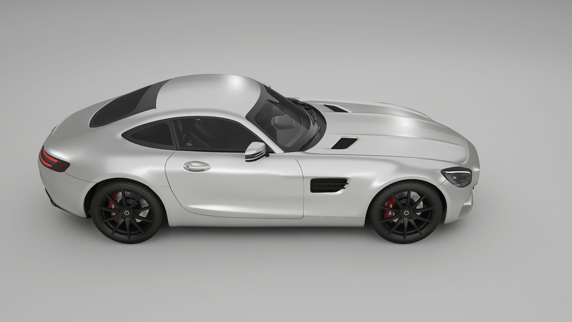 Mercedes AMG GT C190 Coupe PPF Fólie | OPAL TPU PPF - kompletní pre-cut kit