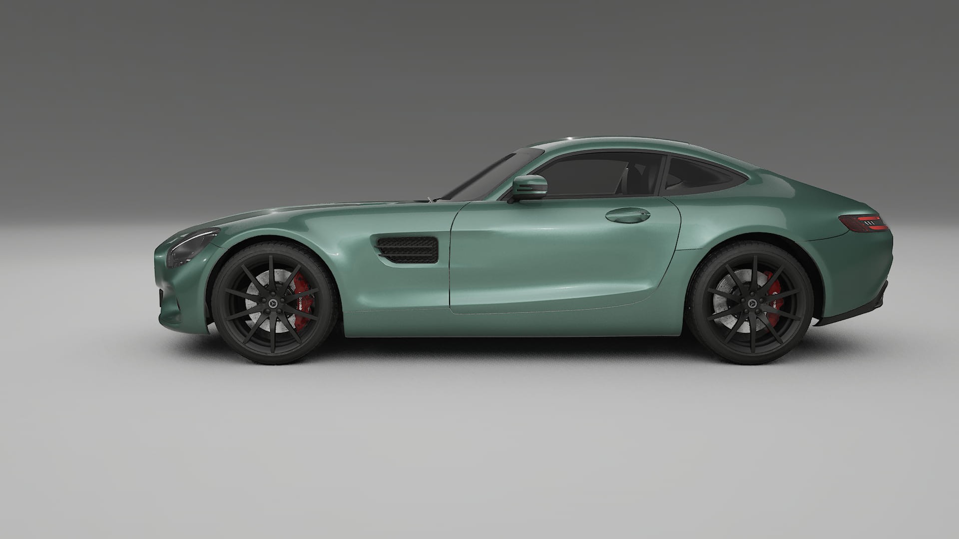 Mercedes AMG GT C190 Coupe PPF Fólie | EVERGREEN TPU PPF - kompletní pre-cut kit