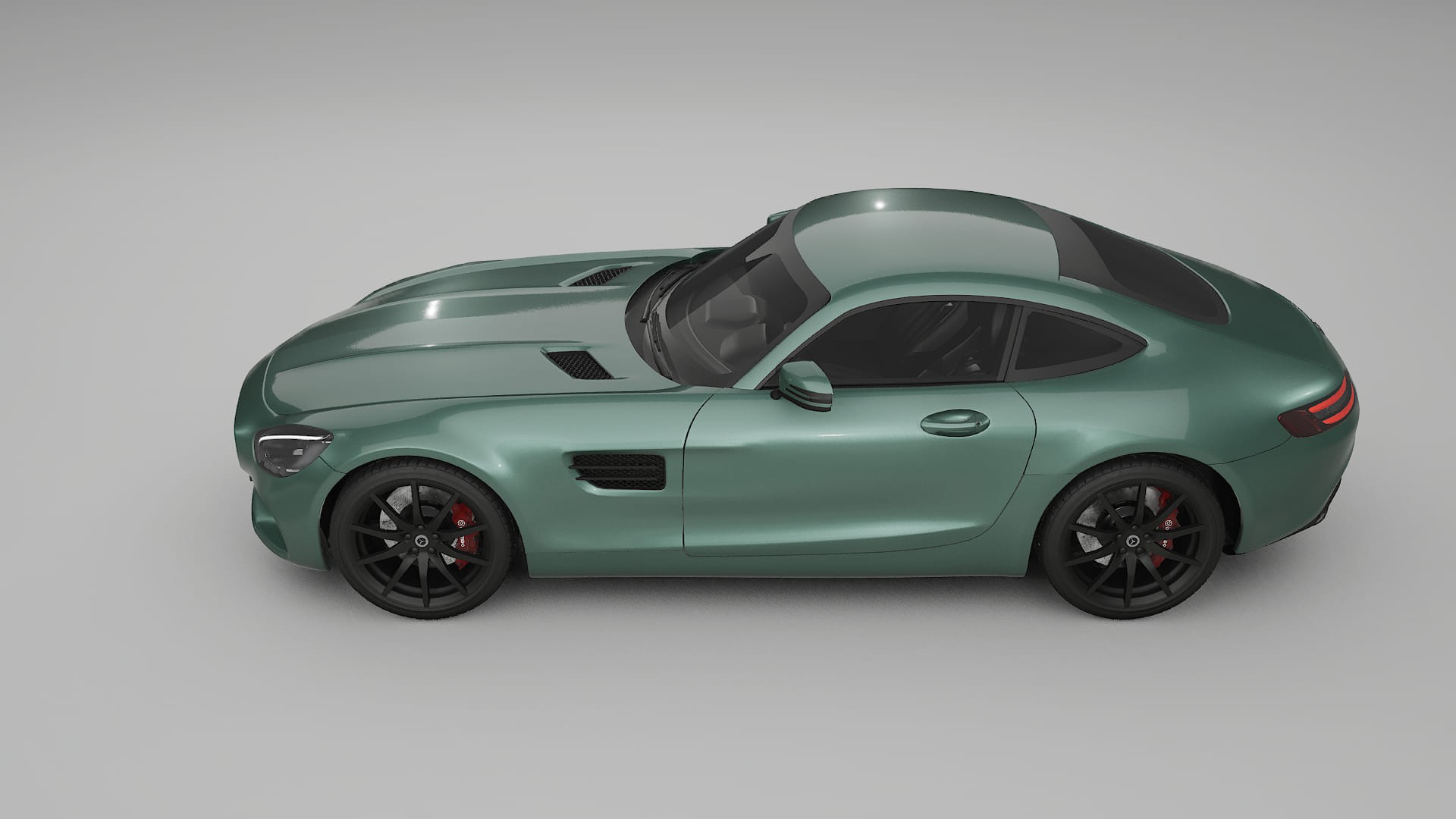 Mercedes AMG GT C190 Coupe PPF Fólie | EVERGREEN TPU PPF - kompletní pre-cut kit
