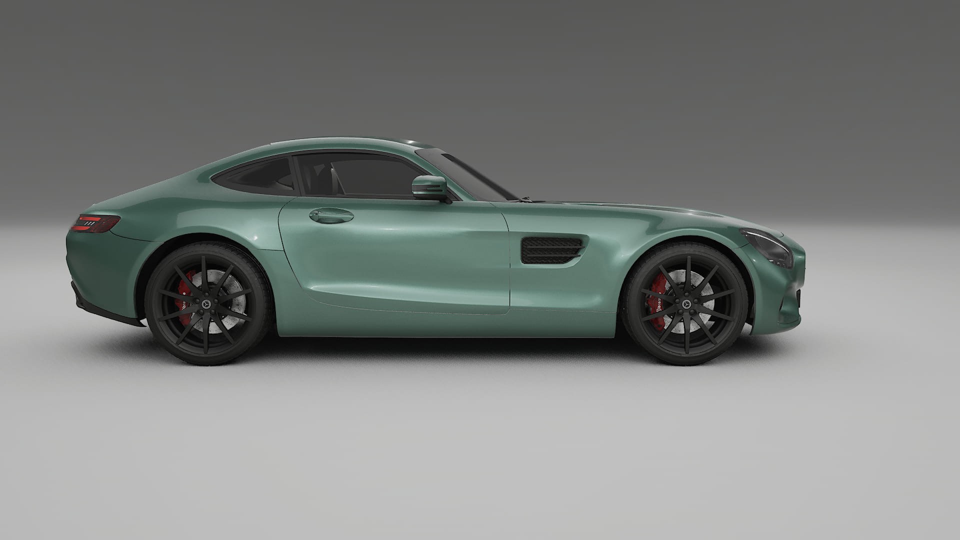 Mercedes AMG GT C190 Coupe PPF Fólie | EVERGREEN TPU PPF - kompletní pre-cut kit