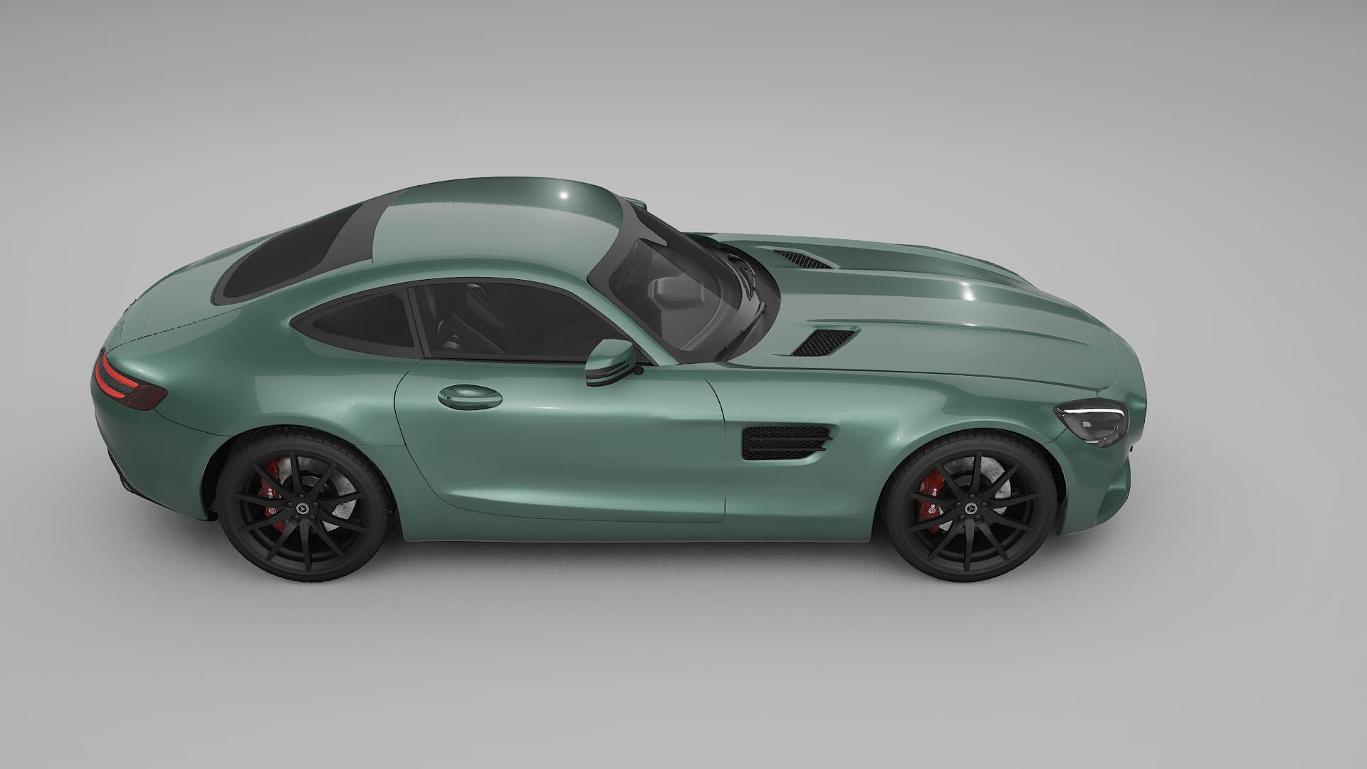 Mercedes AMG GT C190 Coupe PPF Fólie | EVERGREEN TPU PPF - kompletní pre-cut kit
