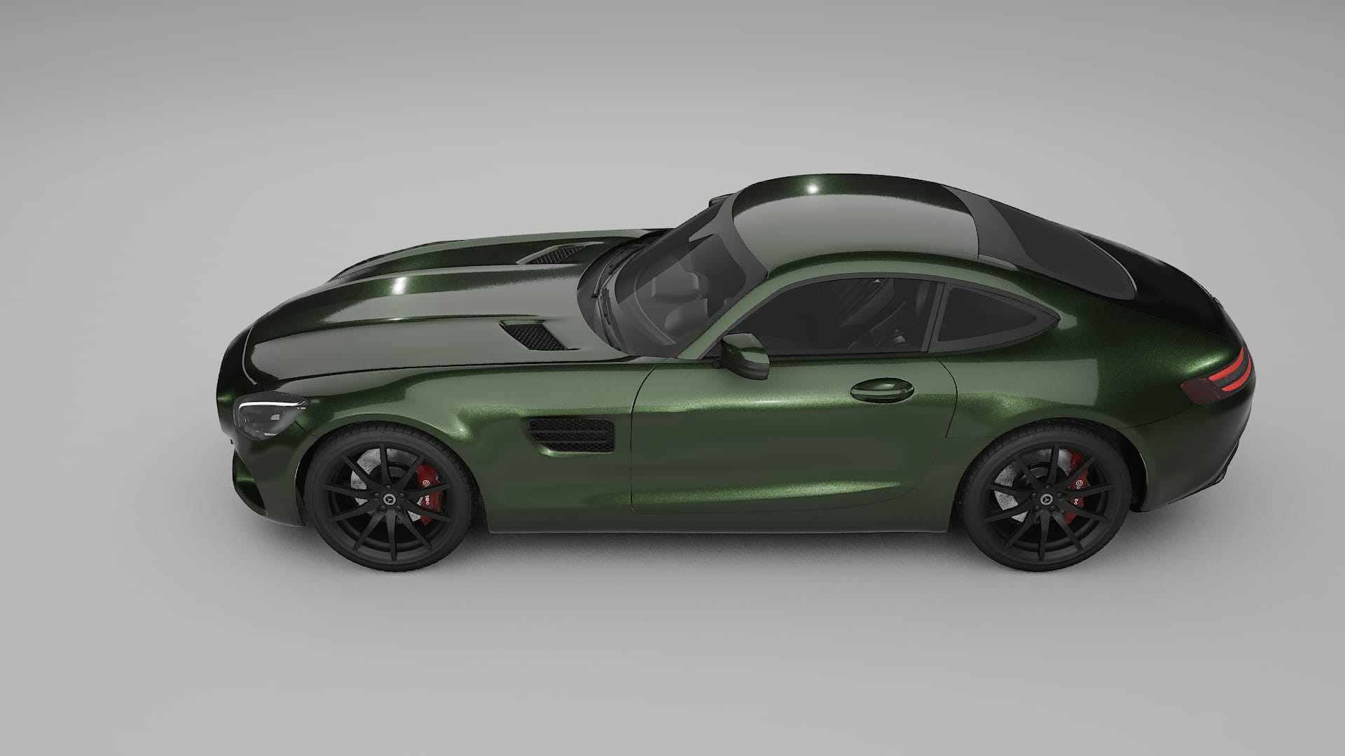 Mercedes AMG GT C190 Coupe PPF Fólie | LAGOON TPU PPF - kompletní pre-cut kit