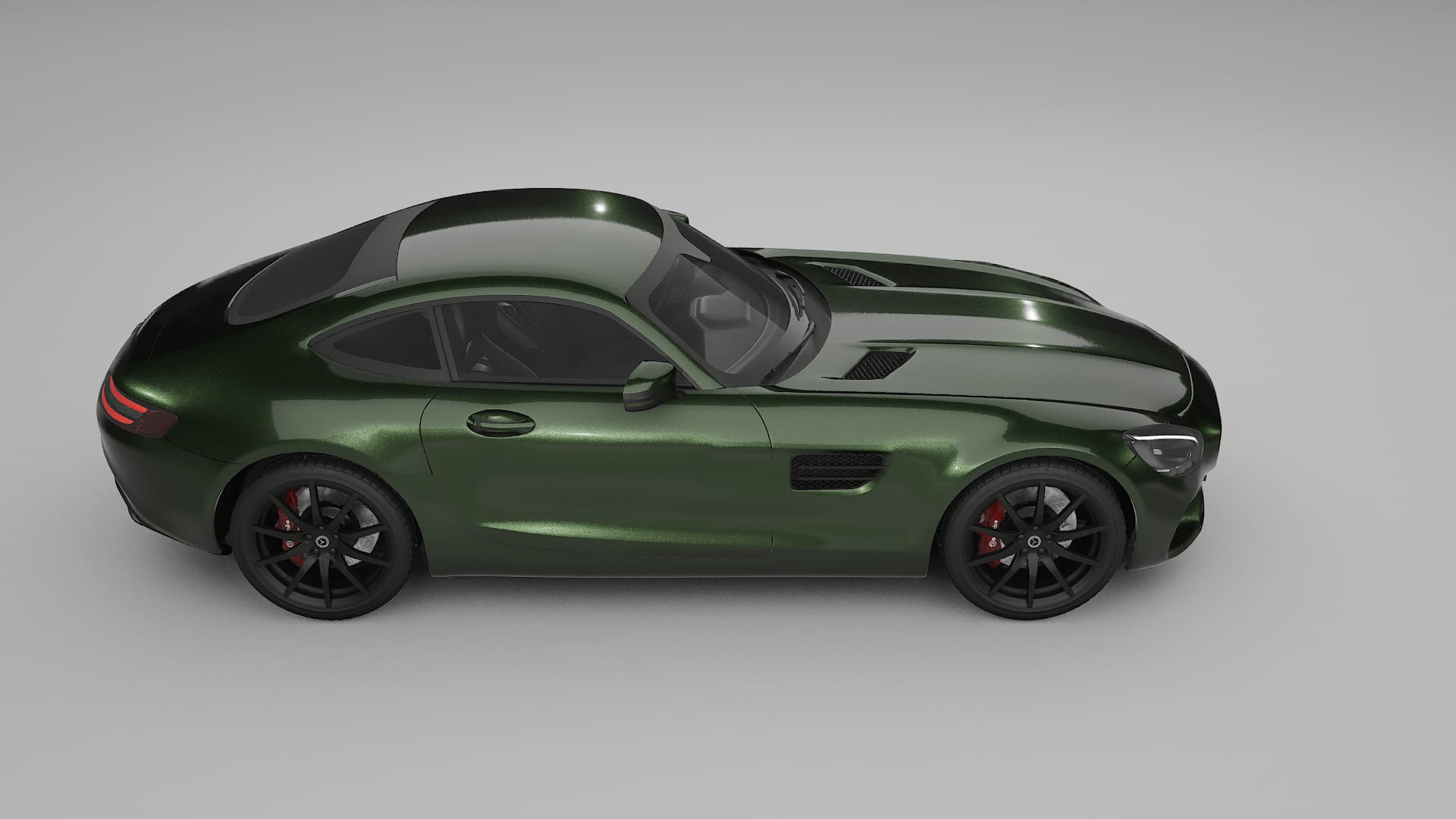 Mercedes AMG GT C190 Coupe PPF Fólie | LAGOON TPU PPF - kompletní pre-cut kit