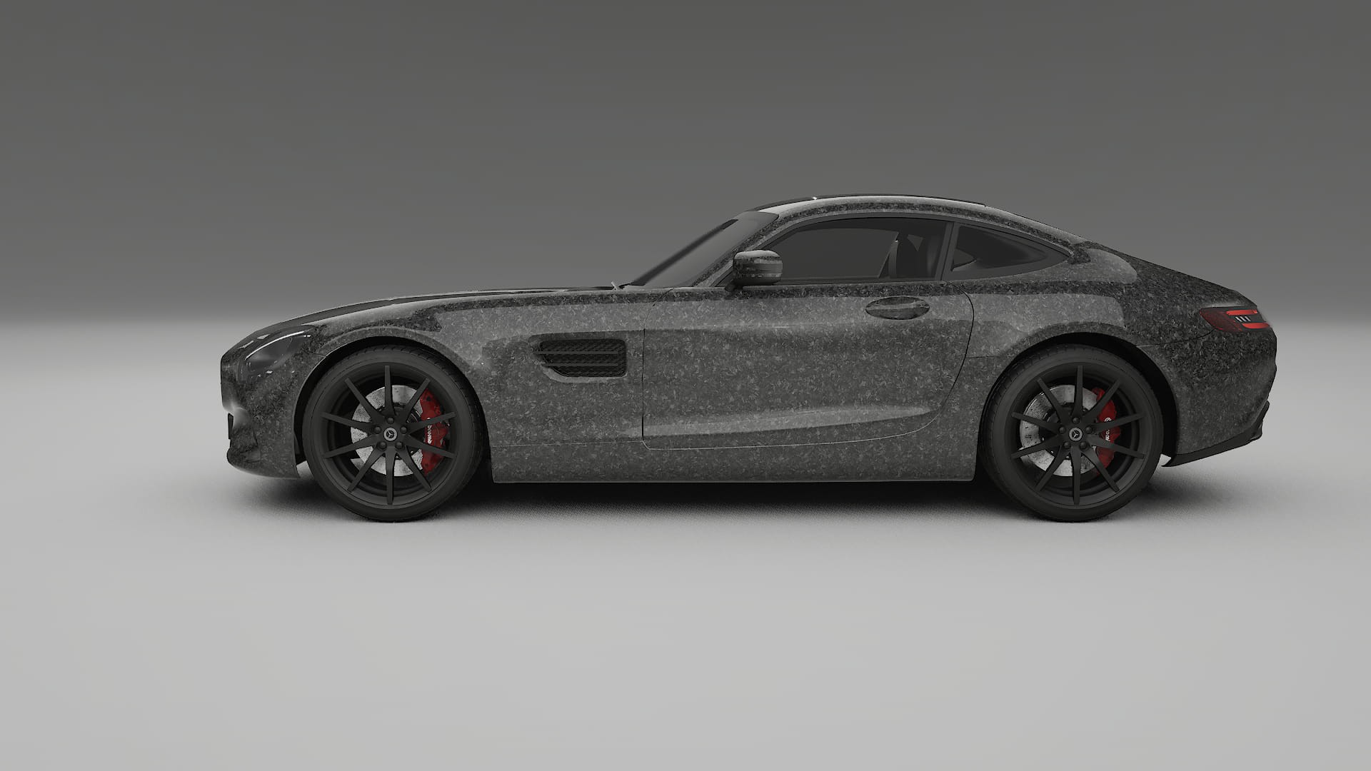 Mercedes AMG GT C190 Coupe PPF Fólie | FORGED S TPU PPF - kompletní pre-cut kit