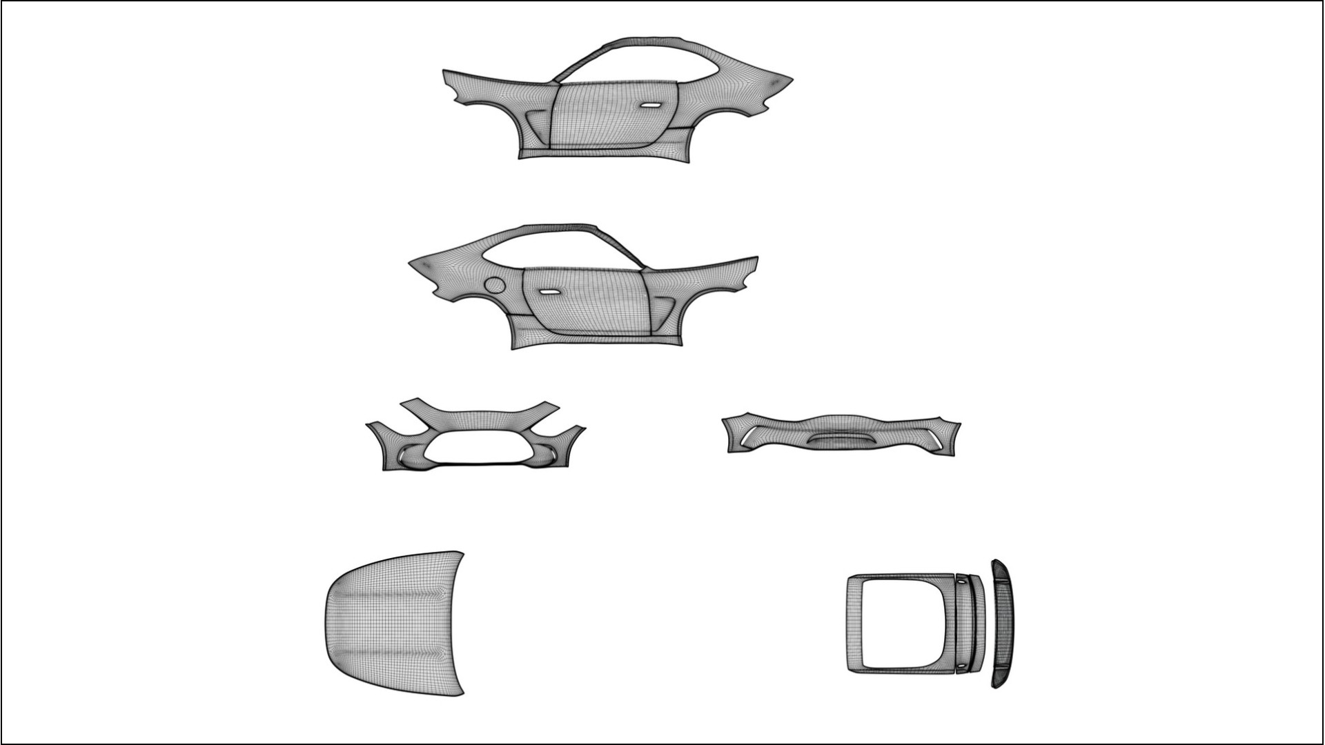 Mercedes AMG GT Coupe C192 PPF Fólie | NEBULA TPU PPF - kompletní pre-cut kit