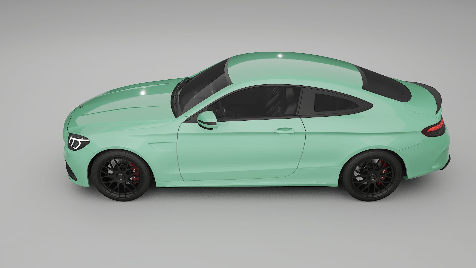 Mercedes C63 AMG W205 Coupe PPF Fólie | DUSTY TPU PPF - kompletní pre-cut kit