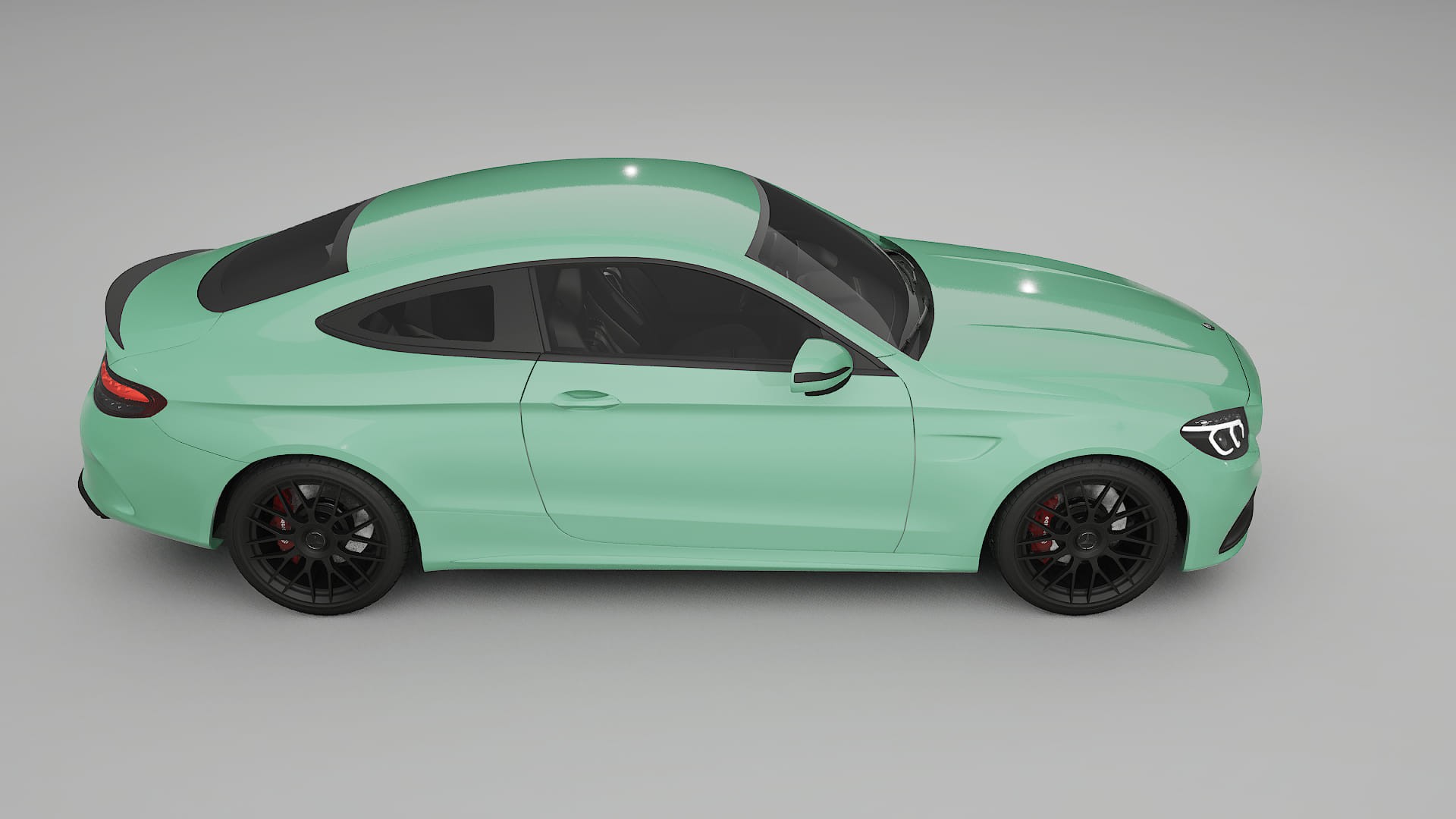 Mercedes C63 AMG W205 Coupe PPF Fólie | DUSTY TPU PPF - kompletní pre-cut kit