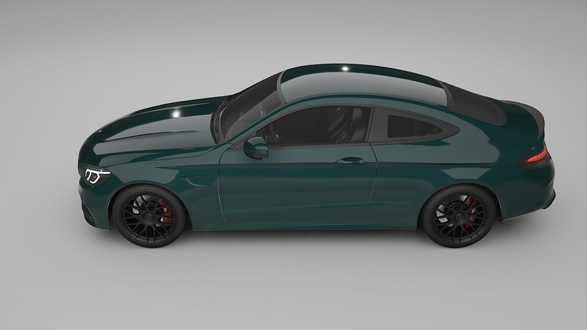 Mercedes C63 AMG W205 Coupe PPF Fólie | INFERNO TPU PPF - kompletní pre-cut kit