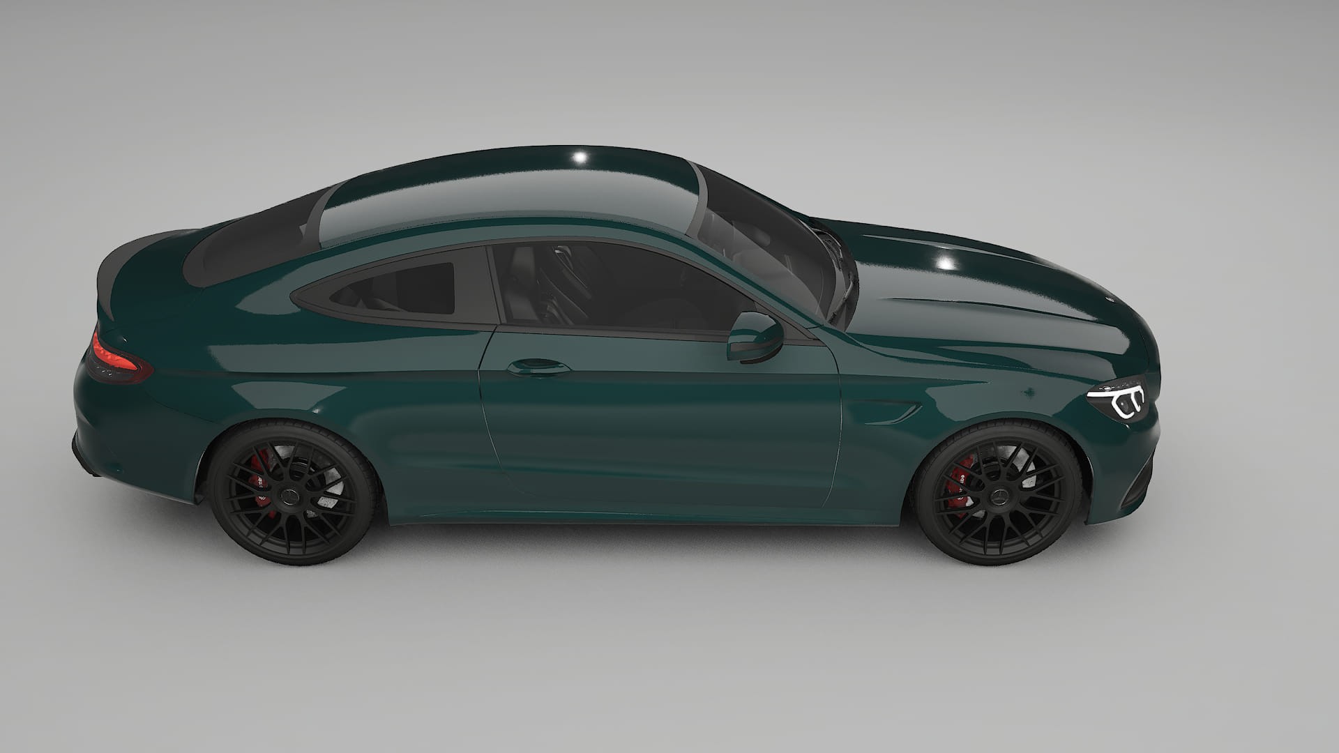 Mercedes C63 AMG W205 Coupe PPF Fólie | INFERNO TPU PPF - kompletní pre-cut kit