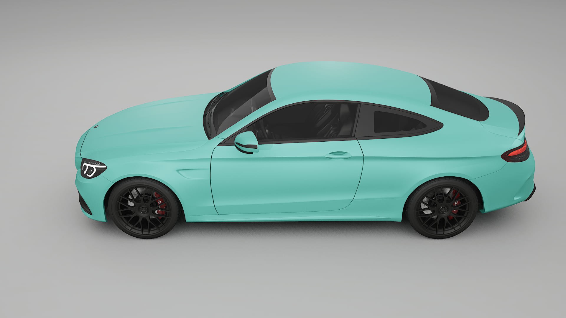 Mercedes C63 AMG W205 Coupe PPF Fólie | FROST TPU PPF - kompletní pre-cut kit