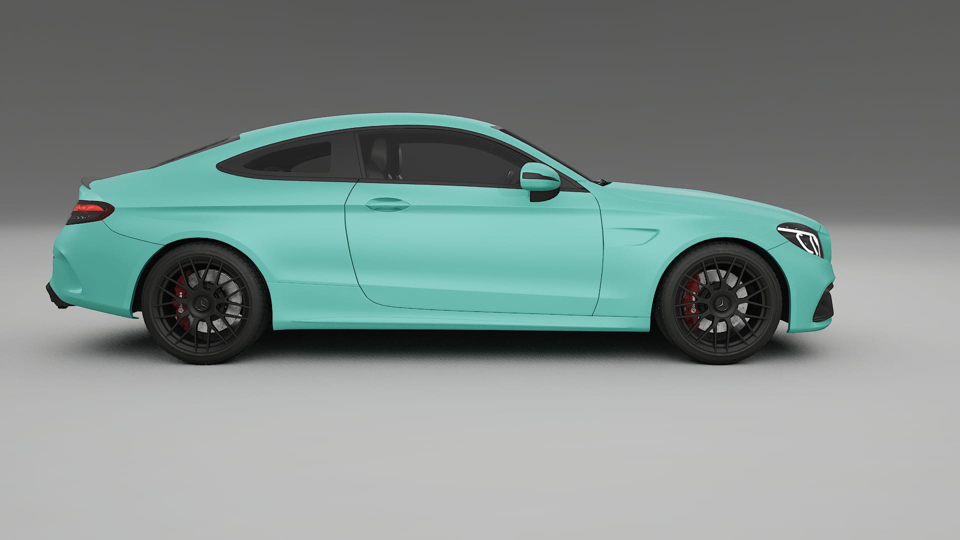 Mercedes C63 AMG W205 Coupe PPF Fólie | FROST TPU PPF - kompletní pre-cut kit