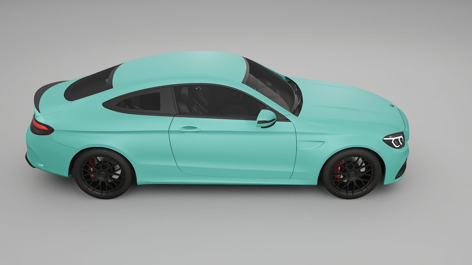 Mercedes C63 AMG W205 Coupe PPF Fólie | FROST TPU PPF - kompletní pre-cut kit