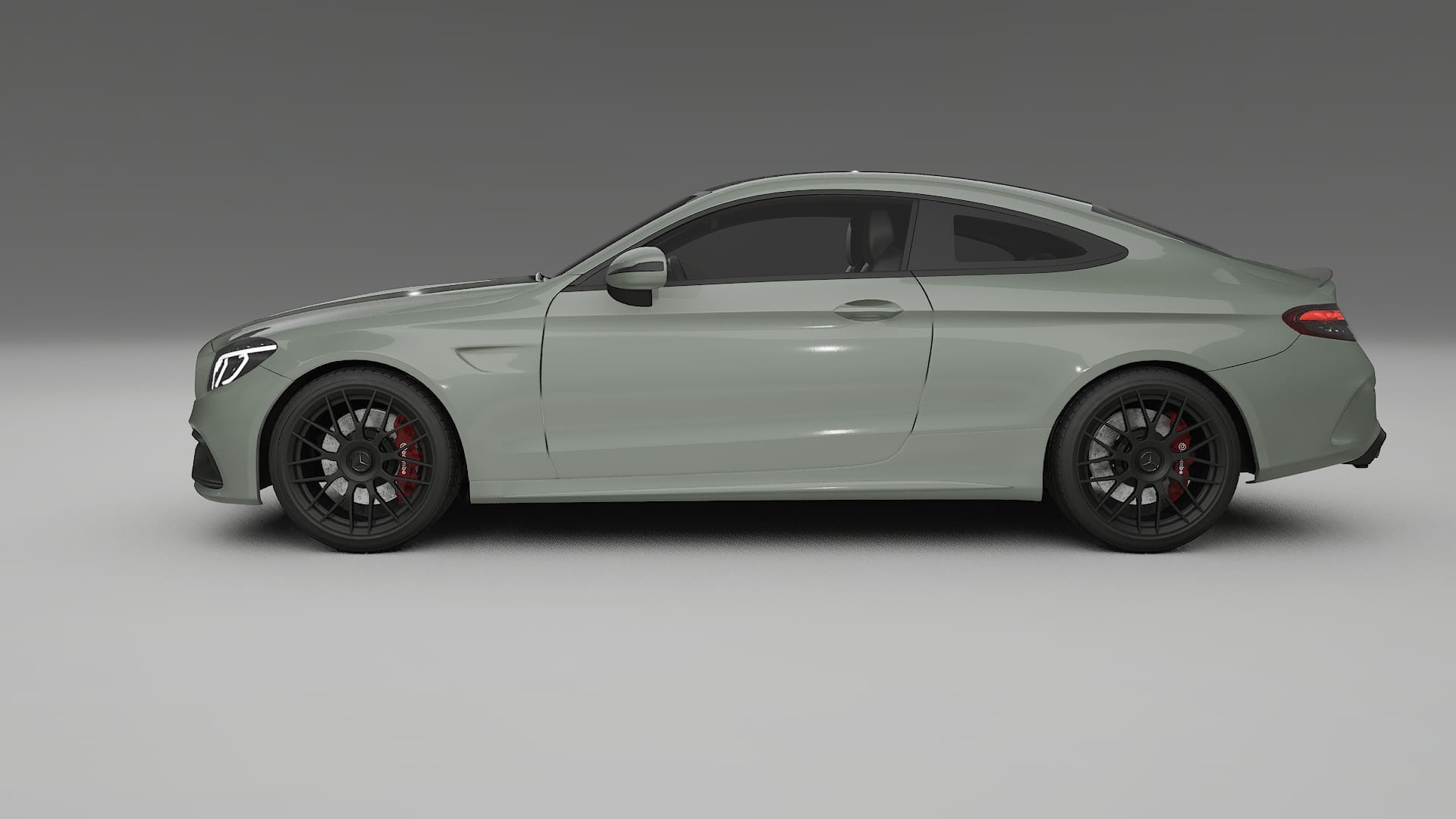 Mercedes C63 AMG W205 Coupe PPF Fólie | SLATE TPU PPF - kompletní pre-cut kit