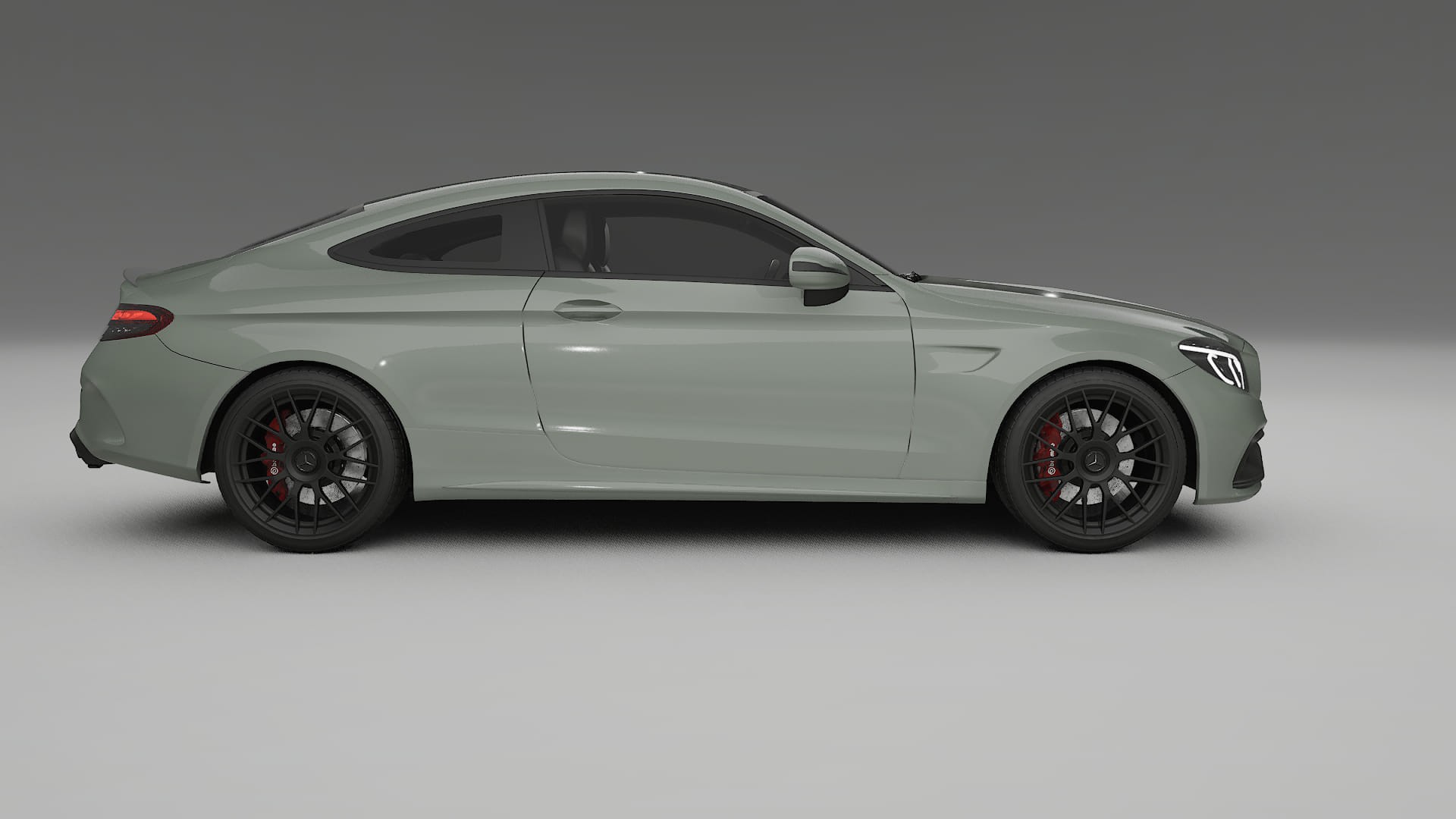 Mercedes C63 AMG W205 Coupe PPF Fólie | SLATE TPU PPF - kompletní pre-cut kit