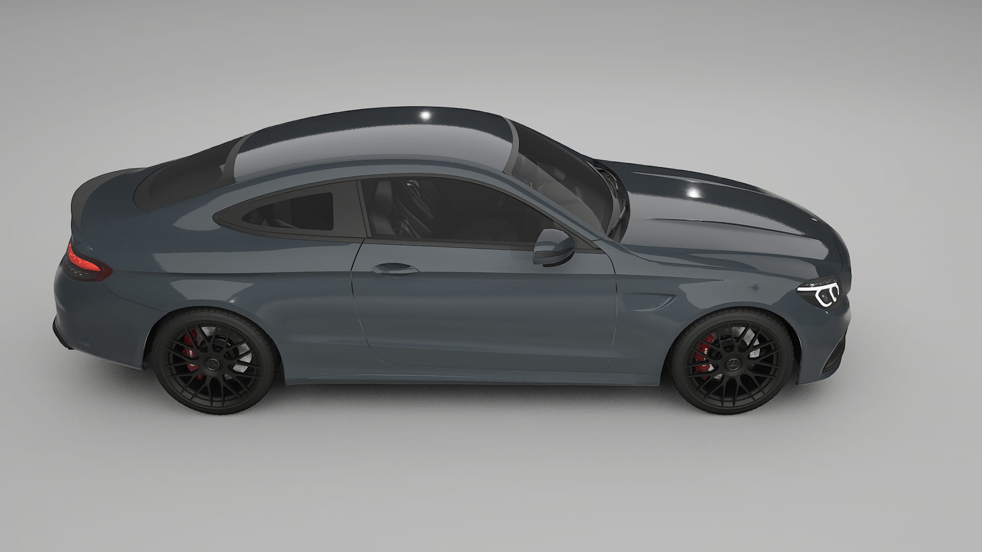 Mercedes C63 AMG W205 Coupe PPF Fólie | GRANITE TPU PPF - kompletní pre-cut kit