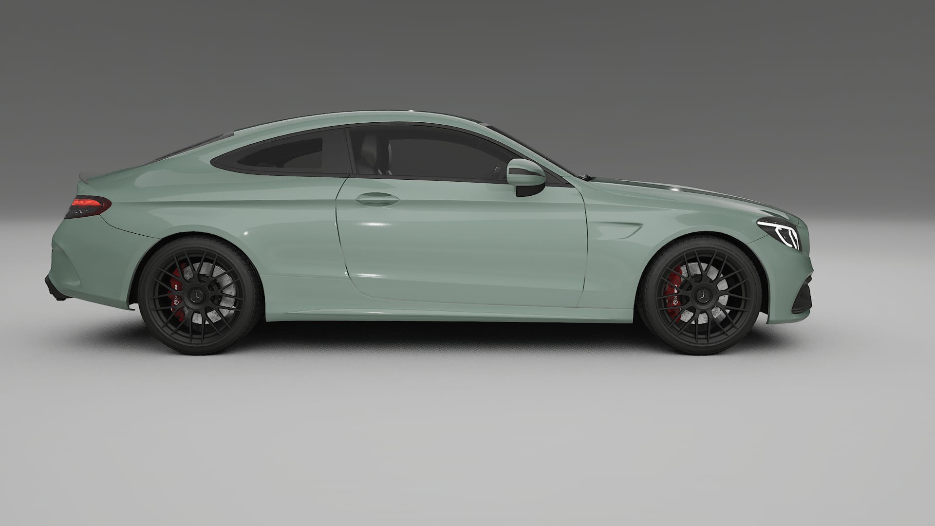 Mercedes C63 AMG W205 Coupe PPF Fólie | CINDER TPU PPF - kompletní pre-cut kit