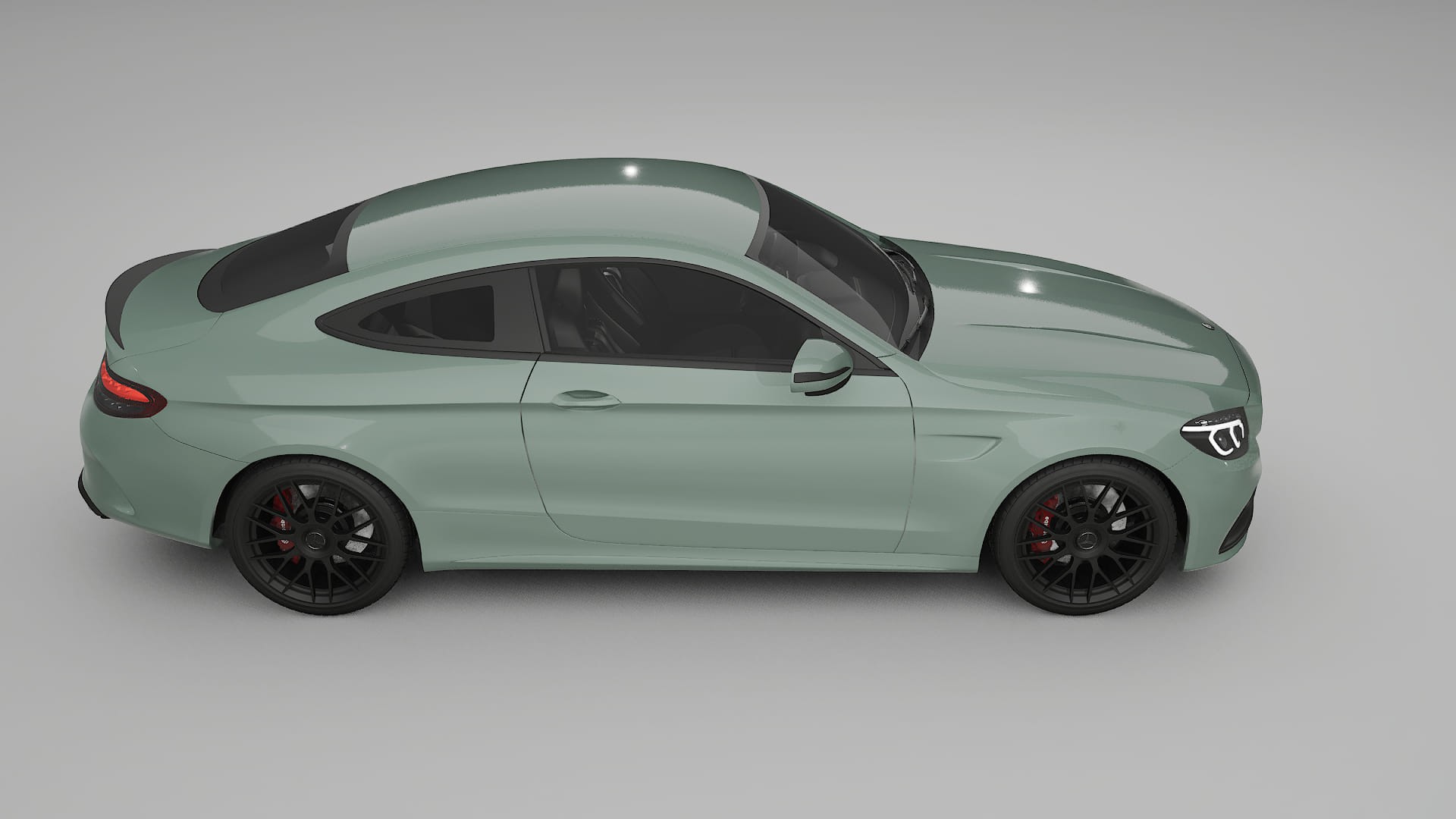 Mercedes C63 AMG W205 Coupe PPF Fólie | CINDER TPU PPF - kompletní pre-cut kit