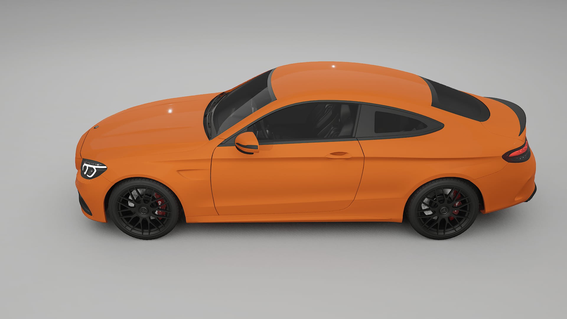 Mercedes C63 AMG W205 Coupe PPF Fólie | ROCKET TPU PPF - kompletní pre-cut kit