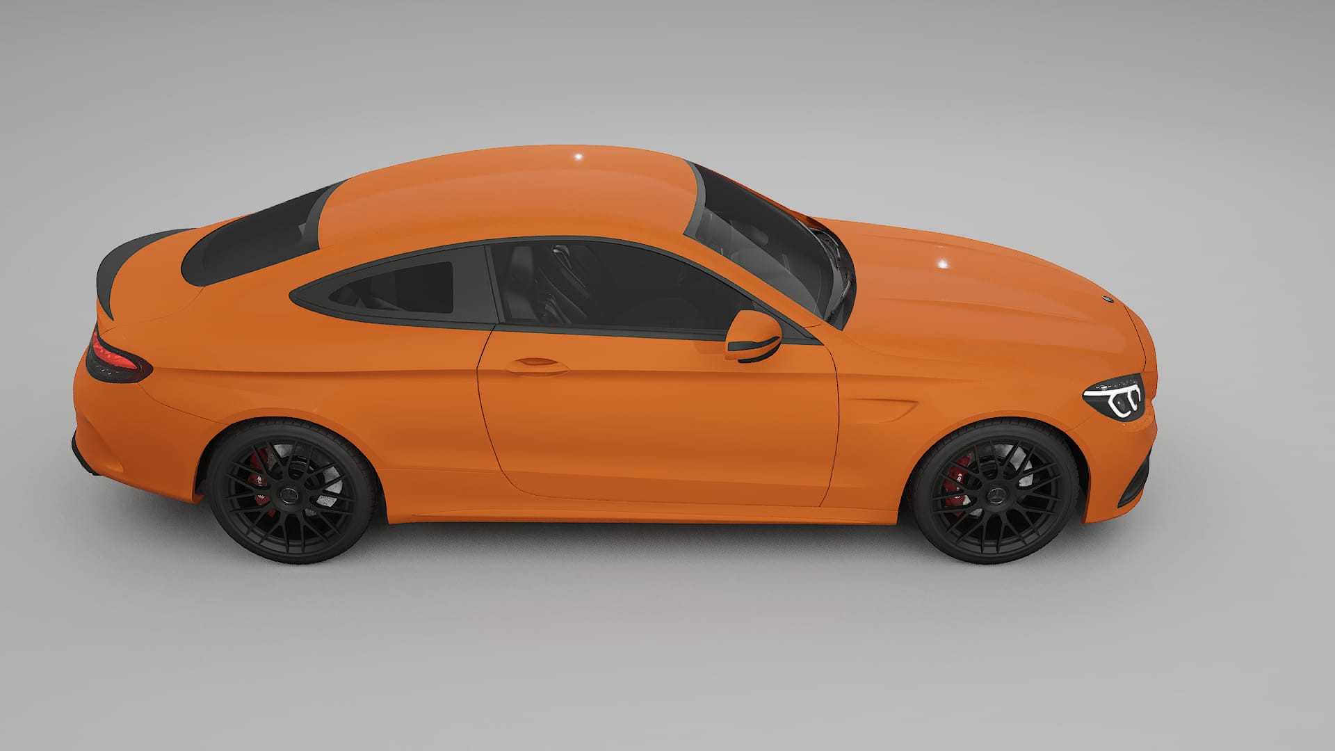 Mercedes C63 AMG W205 Coupe PPF Fólie | ROCKET TPU PPF - kompletní pre-cut kit