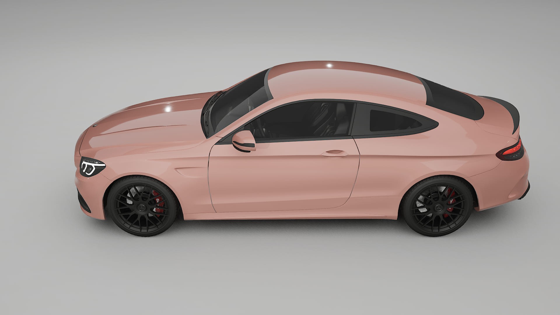 Mercedes C63 AMG W205 Coupe PPF Fólie | BLUSH TPU PPF - kompletní pre-cut kit