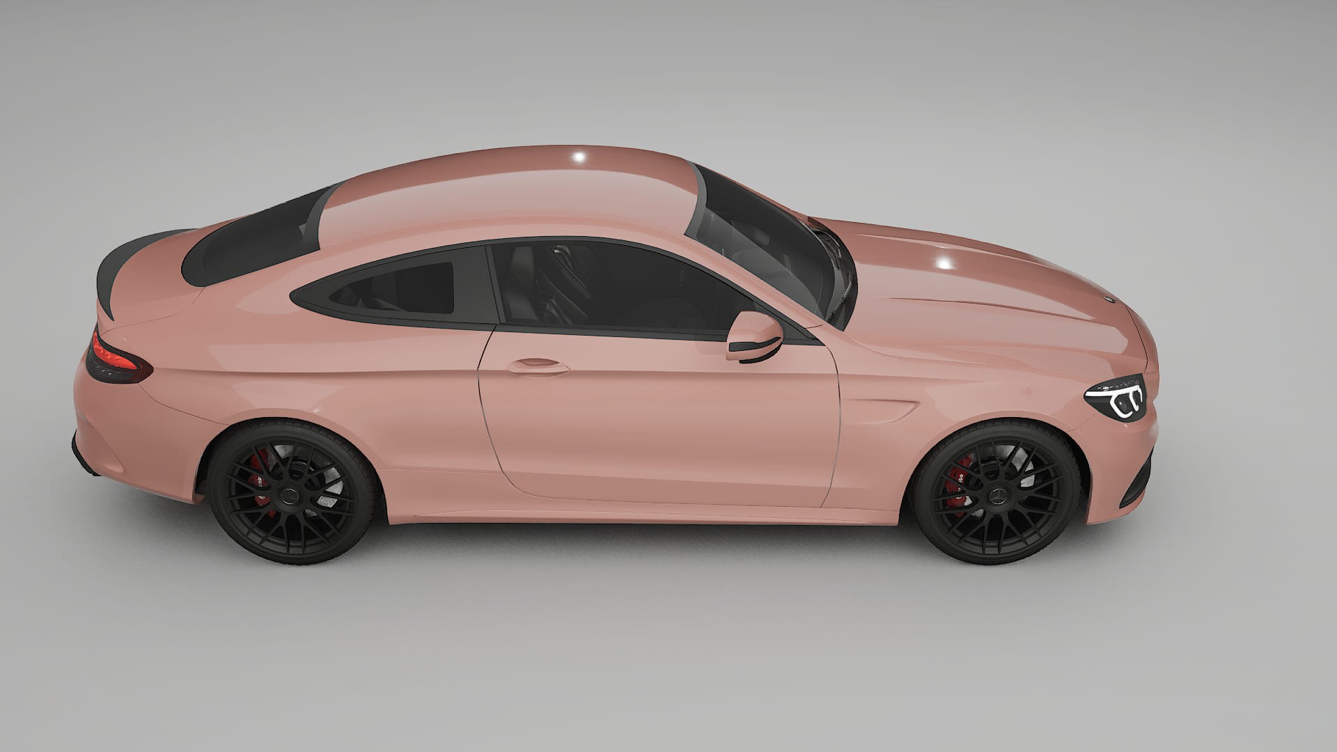 Mercedes C63 AMG W205 Coupe PPF Fólie | BLUSH TPU PPF - kompletní pre-cut kit