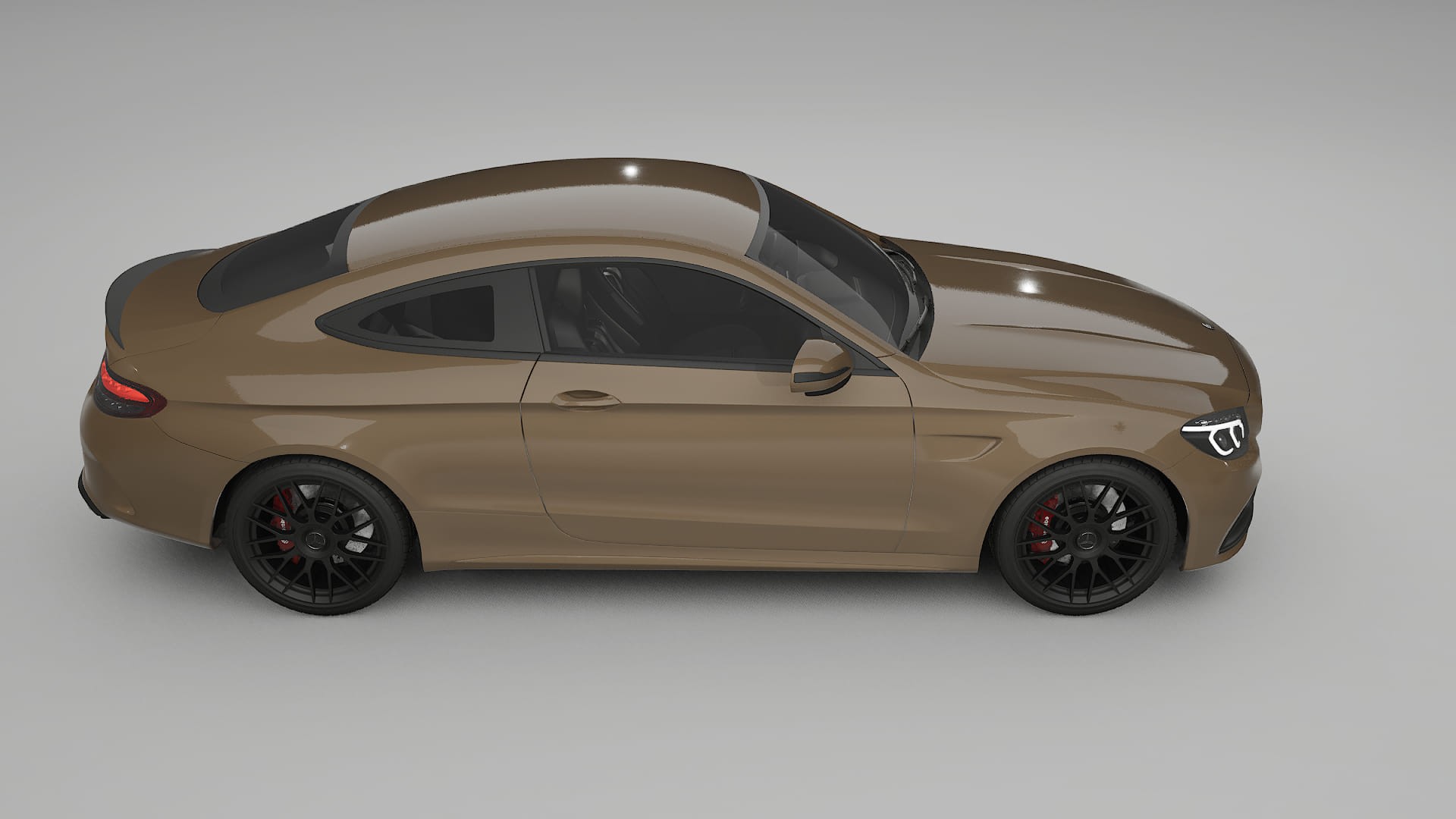 Mercedes C63 AMG W205 Coupe PPF Fólie | SAHARA TPU PPF - kompletní pre-cut kit