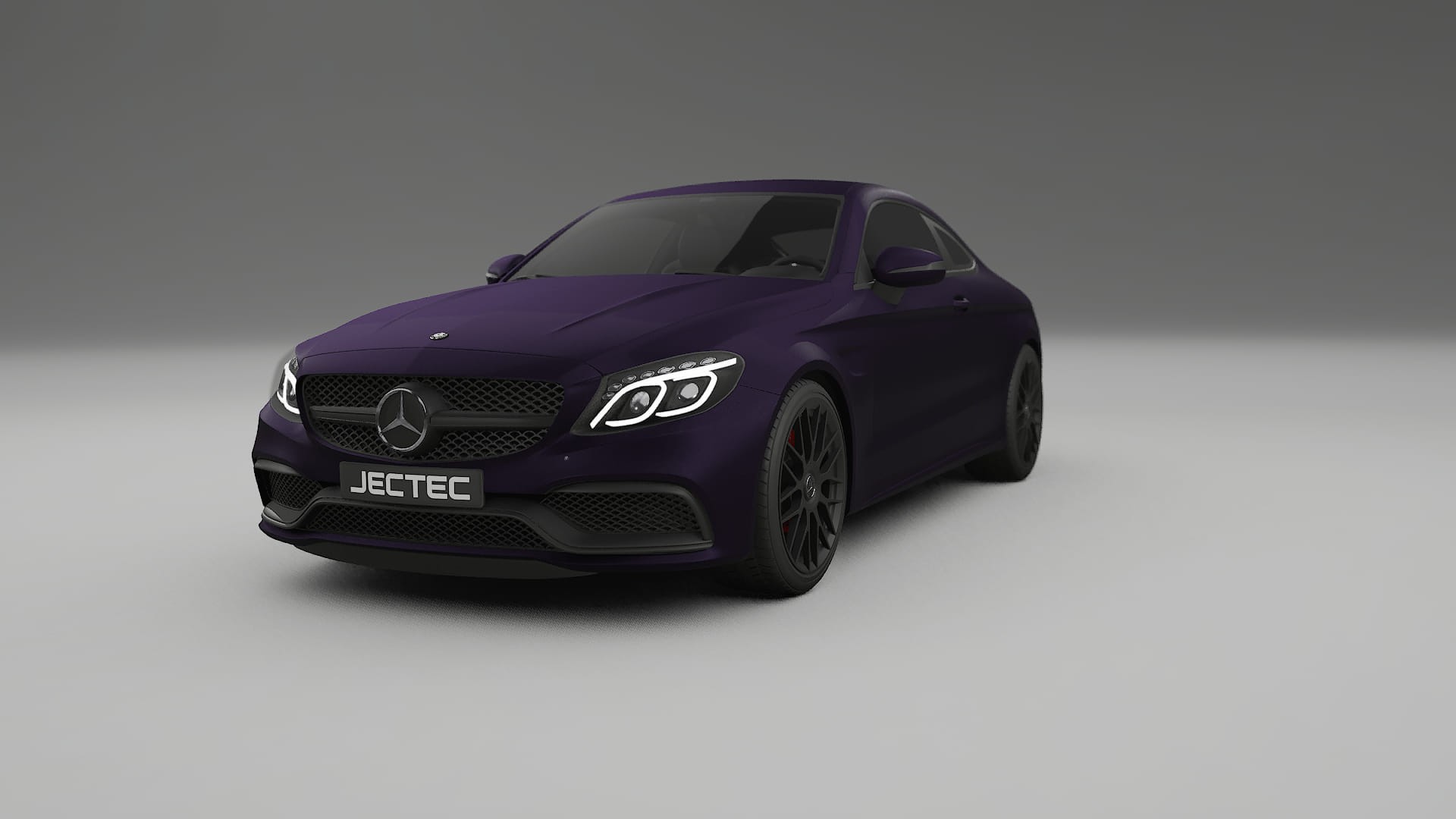 Mercedes C63 AMG W205 Coupe PPF Fólie | VIOLET TPU PPF - kompletní pre-cut kit