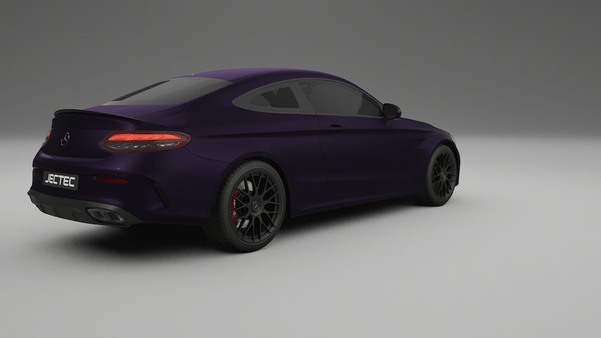 Mercedes C63 AMG W205 Coupe PPF Fólie | VIOLET TPU PPF - kompletní pre-cut kit