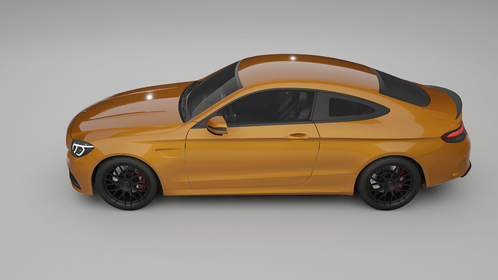 Mercedes C63 AMG W205 Coupe PPF Fólie | DAISY TPU PPF - kompletní pre-cut kit