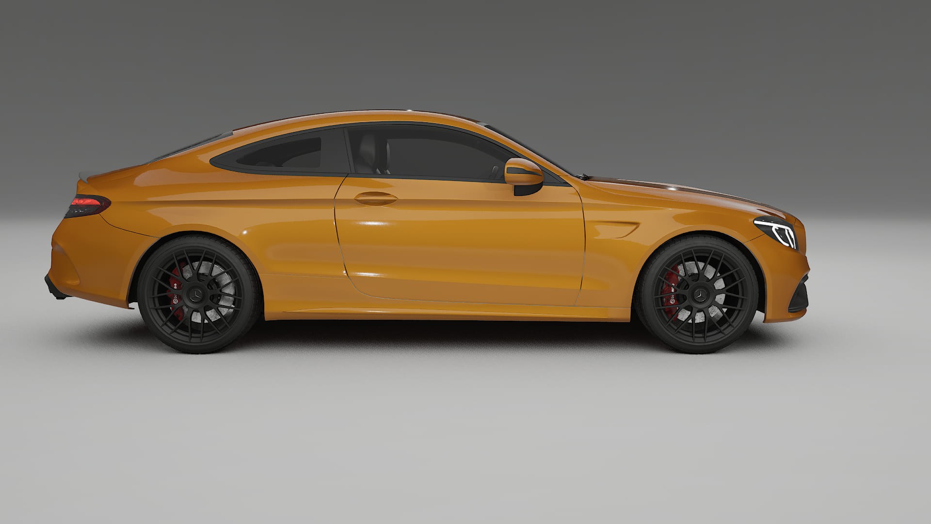 Mercedes C63 AMG W205 Coupe PPF Fólie | DAISY TPU PPF - kompletní pre-cut kit