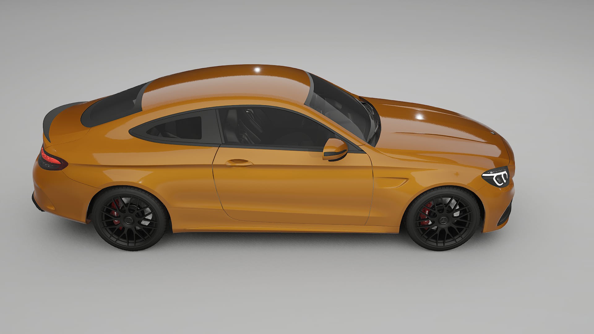 Mercedes C63 AMG W205 Coupe PPF Fólie | DAISY TPU PPF - kompletní pre-cut kit