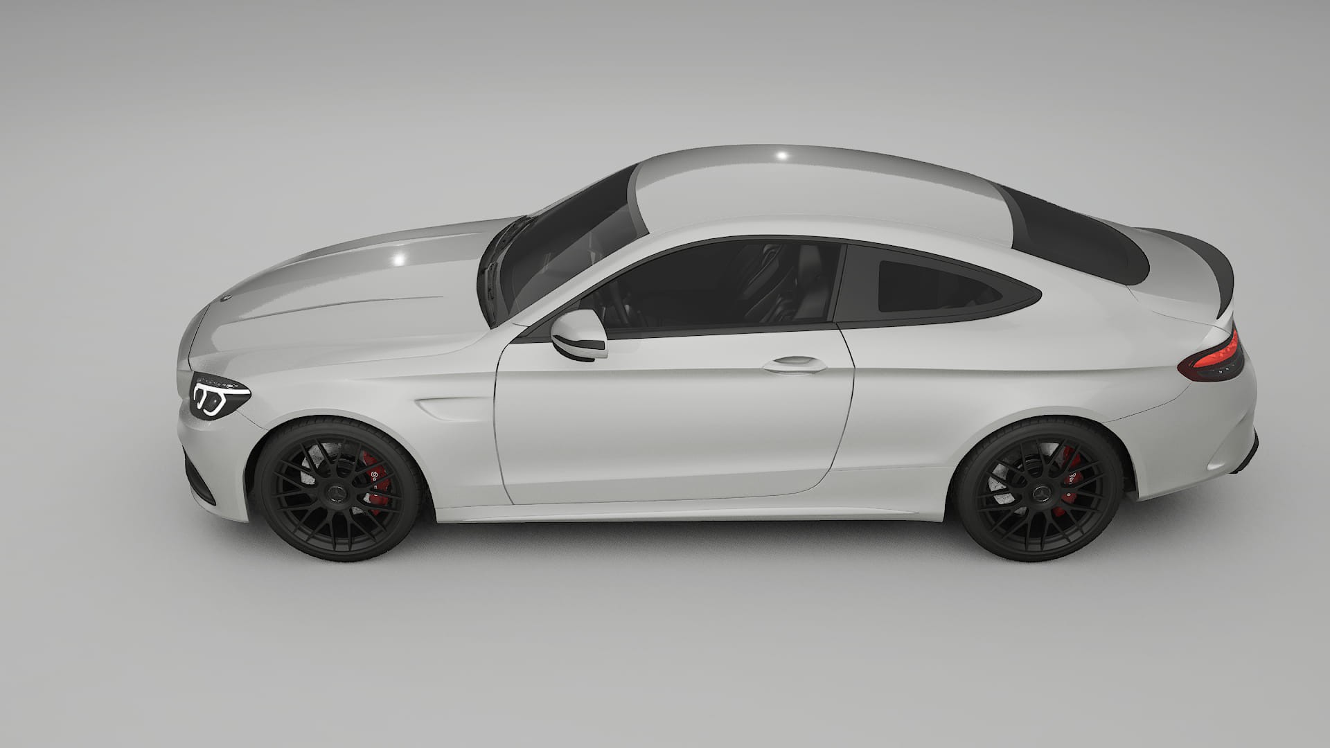 Mercedes C63 AMG W205 Coupe PPF Fólie | PEARL TPU PPF - kompletní pre-cut kit