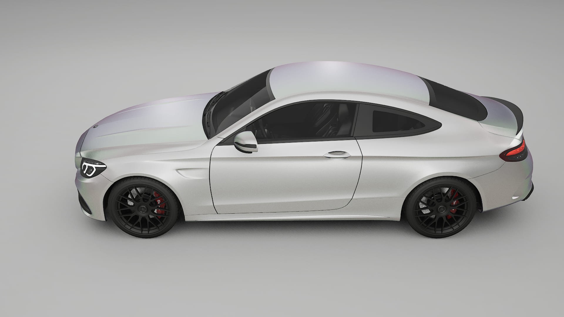 Mercedes C63 AMG W205 Coupe PPF Fólie | NEBULA TPU PPF - kompletní pre-cut kit