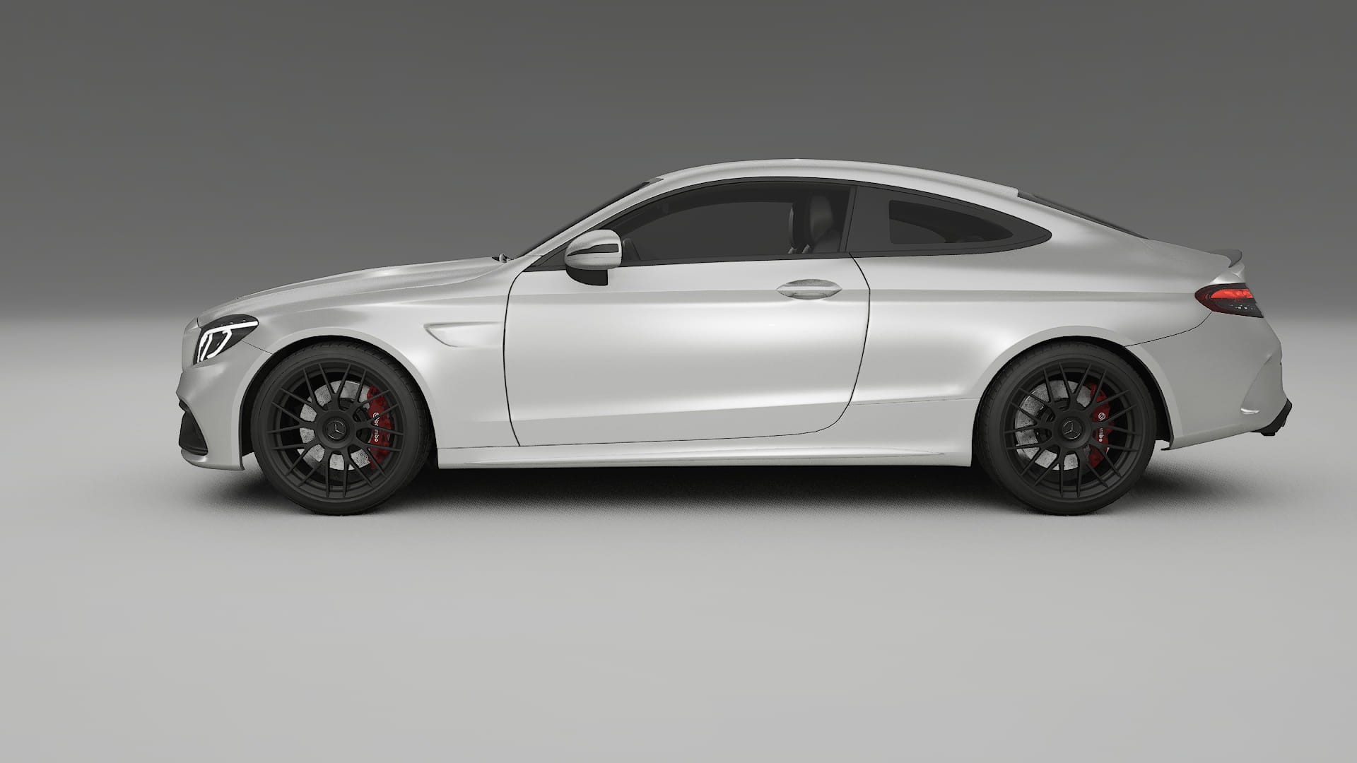 Mercedes C63 AMG W205 Coupe PPF Fólie | OPAL TPU PPF - kompletní pre-cut kit