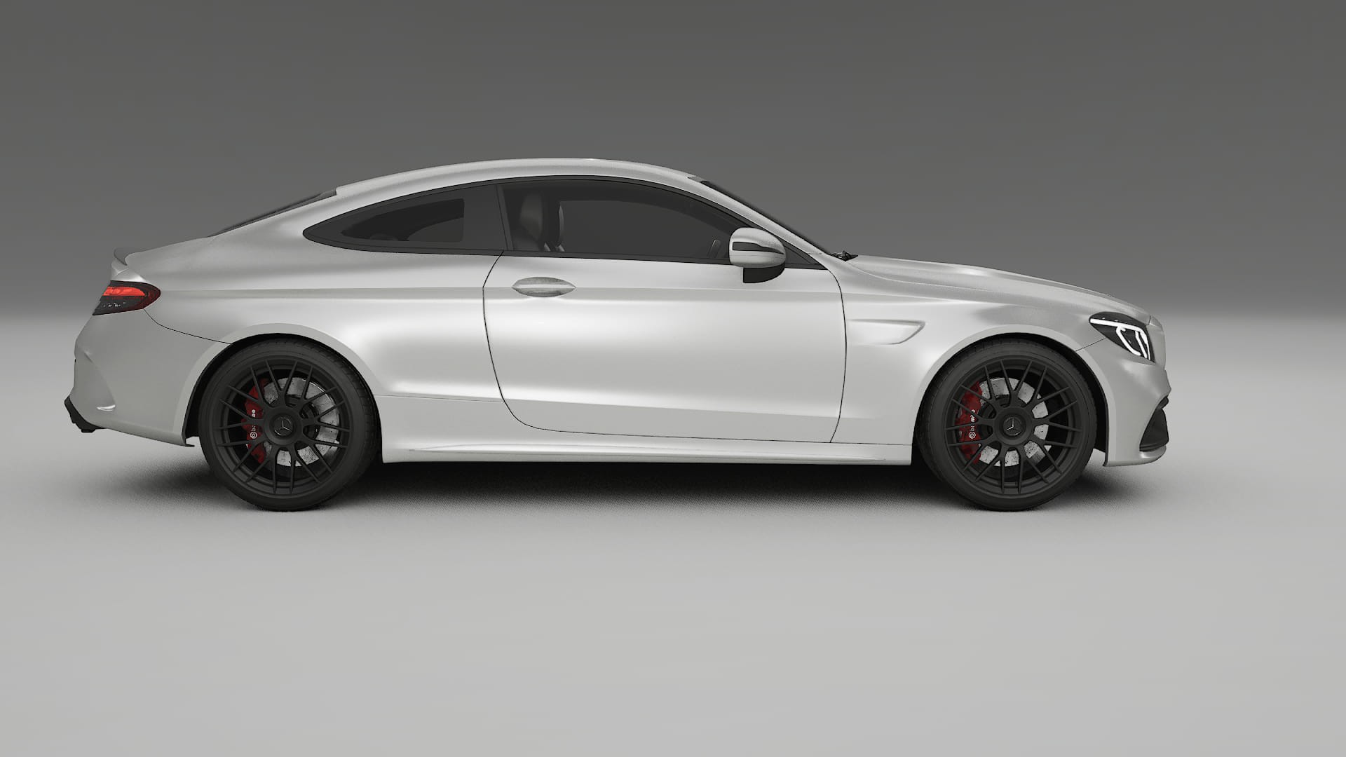 Mercedes C63 AMG W205 Coupe PPF Fólie | OPAL TPU PPF - kompletní pre-cut kit