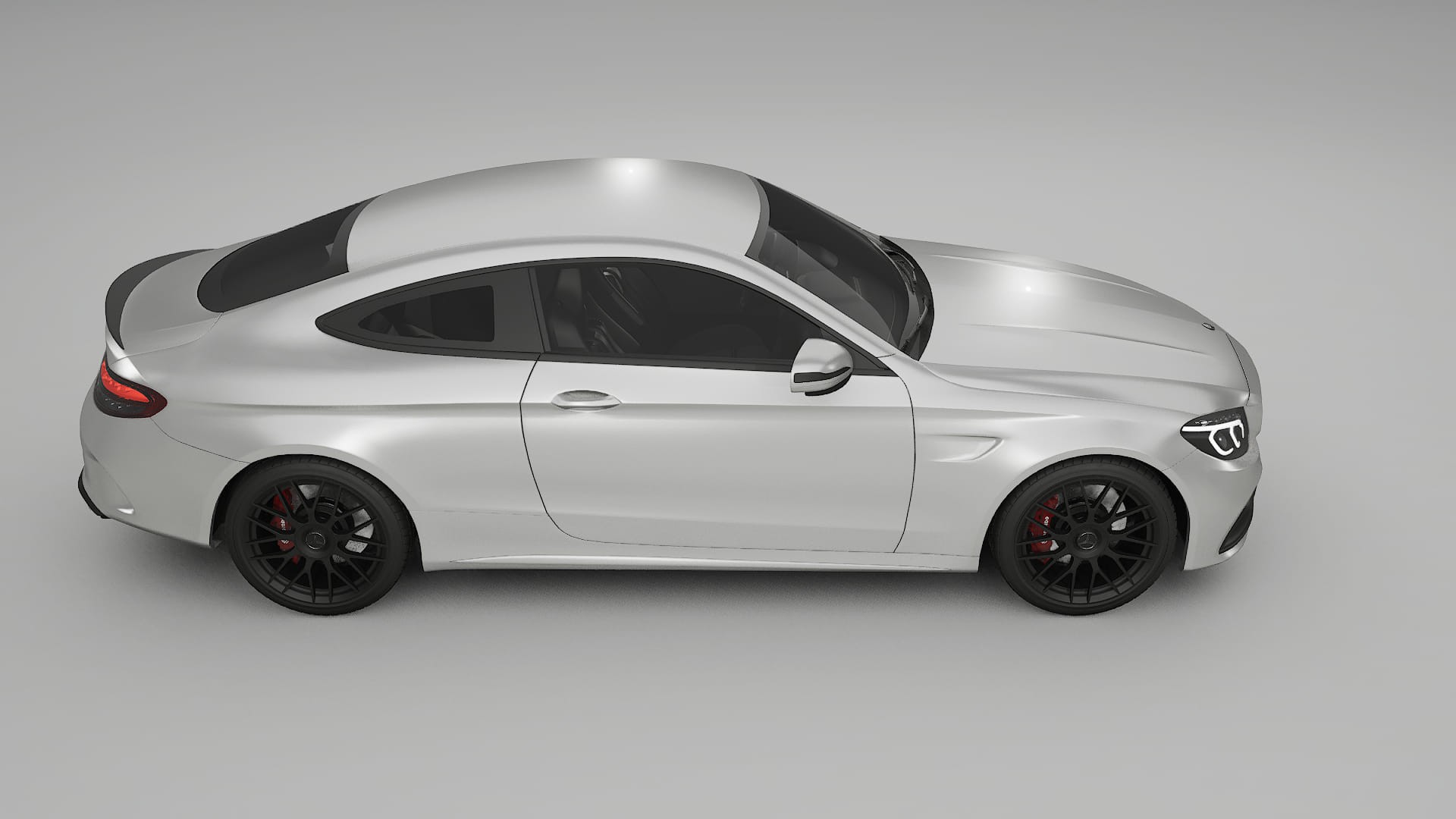 Mercedes C63 AMG W205 Coupe PPF Fólie | OPAL TPU PPF - kompletní pre-cut kit