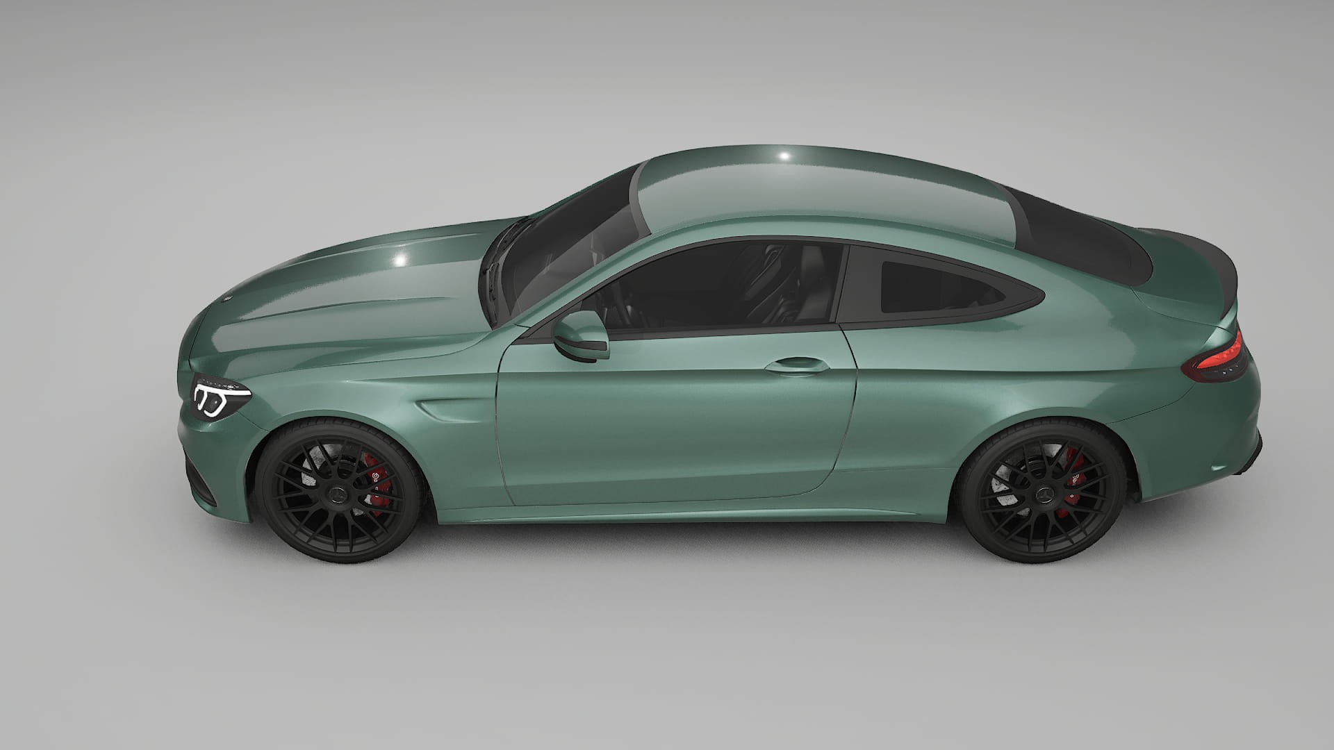 Mercedes C63 AMG W205 Coupe PPF Fólie | EVERGREEN TPU PPF - kompletní pre-cut kit