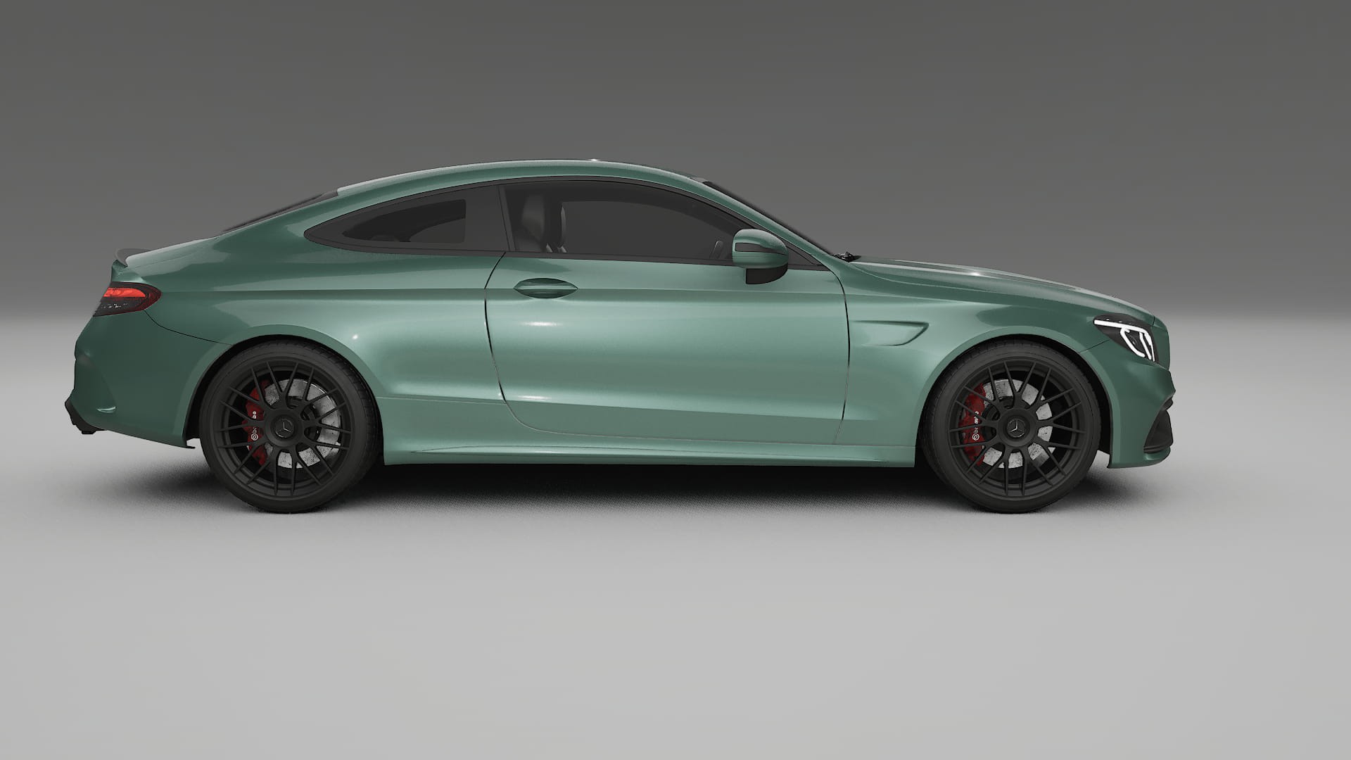 Mercedes C63 AMG W205 Coupe PPF Fólie | EVERGREEN TPU PPF - kompletní pre-cut kit