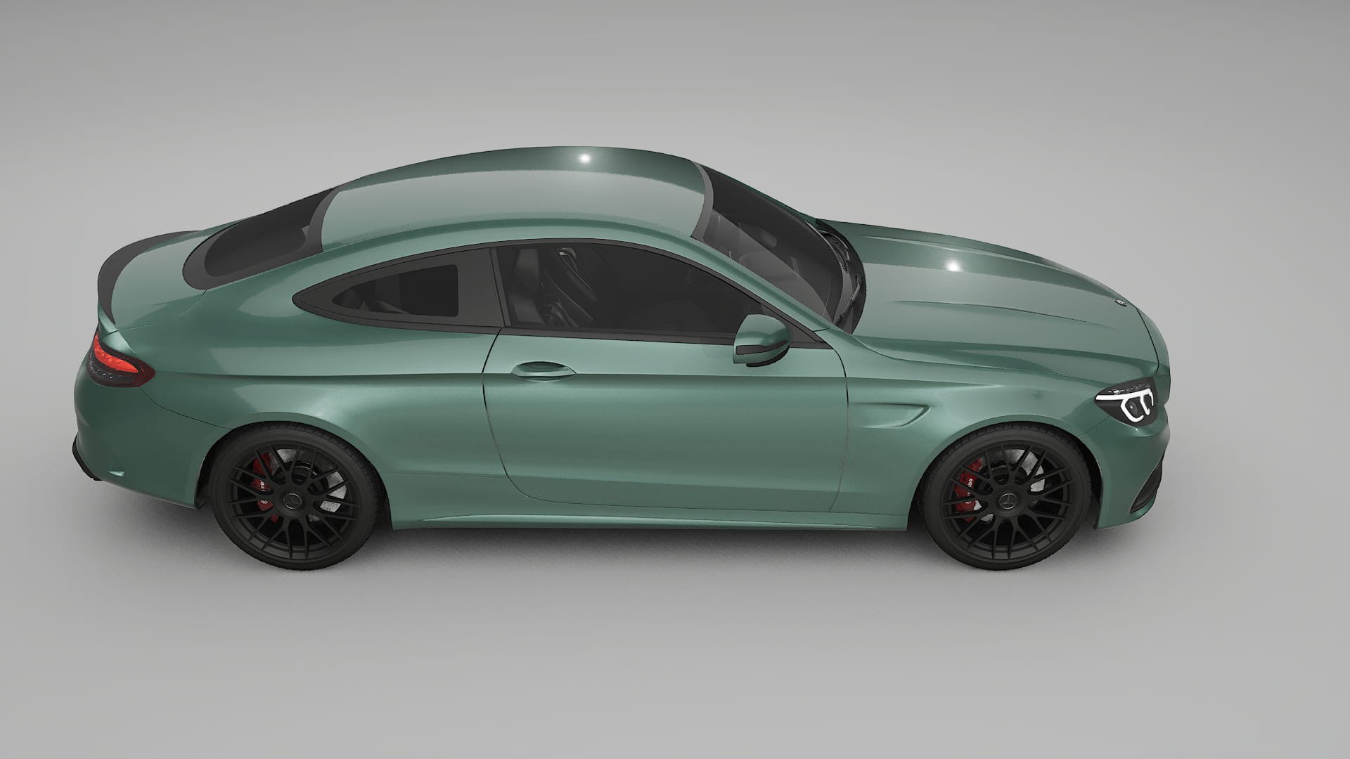 Mercedes C63 AMG W205 Coupe PPF Fólie | EVERGREEN TPU PPF - kompletní pre-cut kit