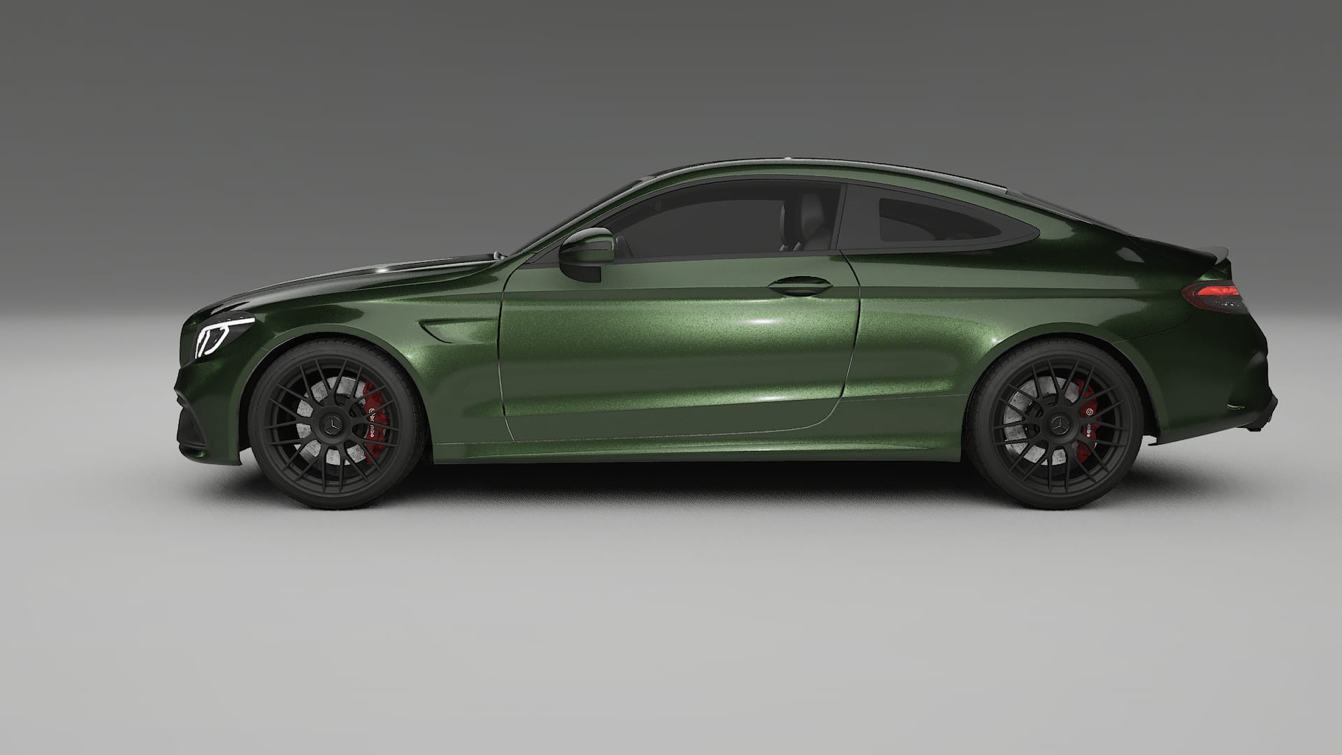 Mercedes C63 AMG W205 Coupe PPF Fólie | LAGOON TPU PPF - kompletní pre-cut kit