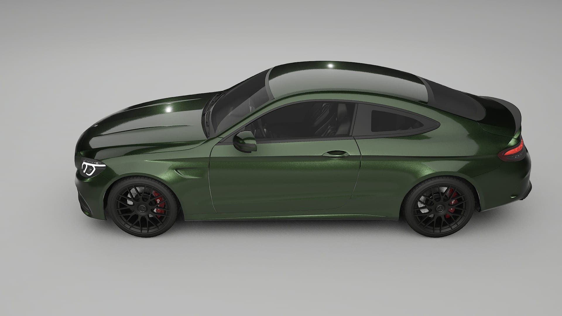 Mercedes C63 AMG W205 Coupe PPF Fólie | LAGOON TPU PPF - kompletní pre-cut kit