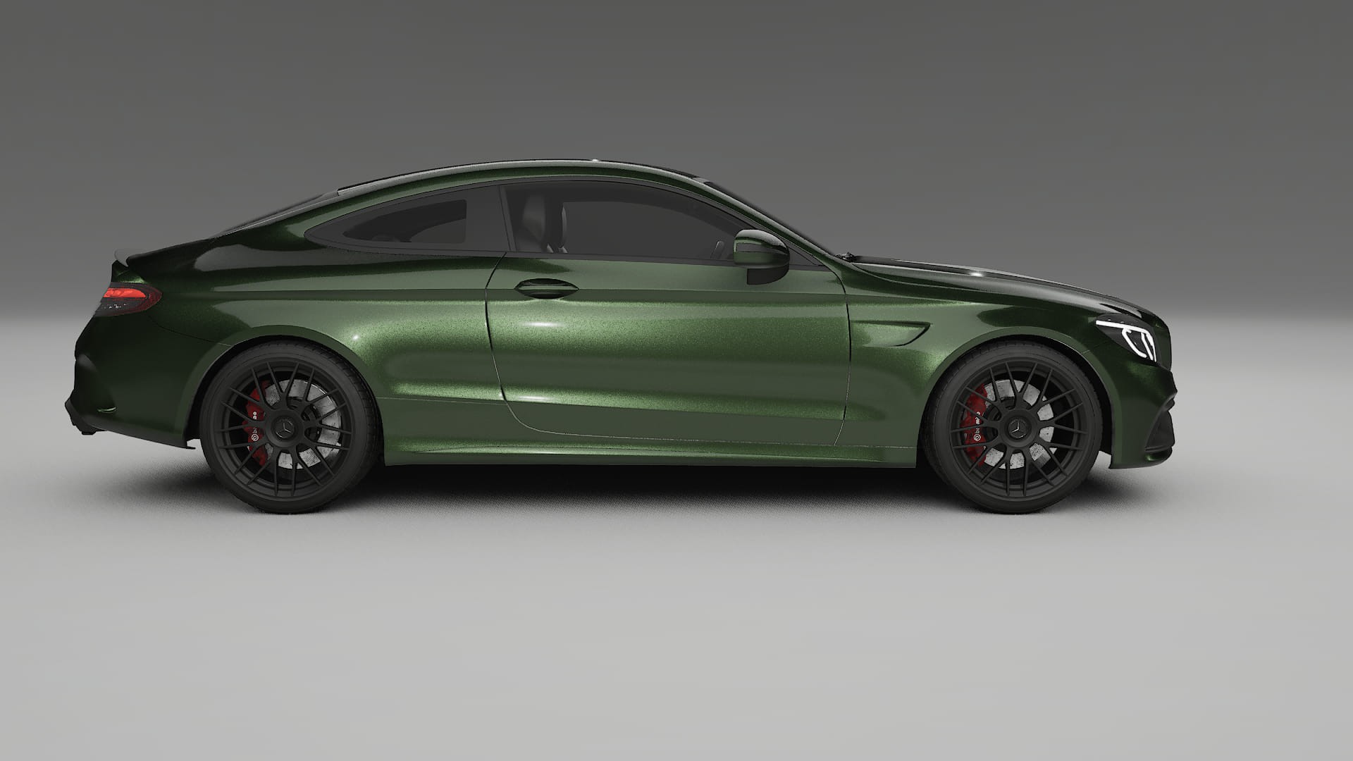 Mercedes C63 AMG W205 Coupe PPF Fólie | LAGOON TPU PPF - kompletní pre-cut kit
