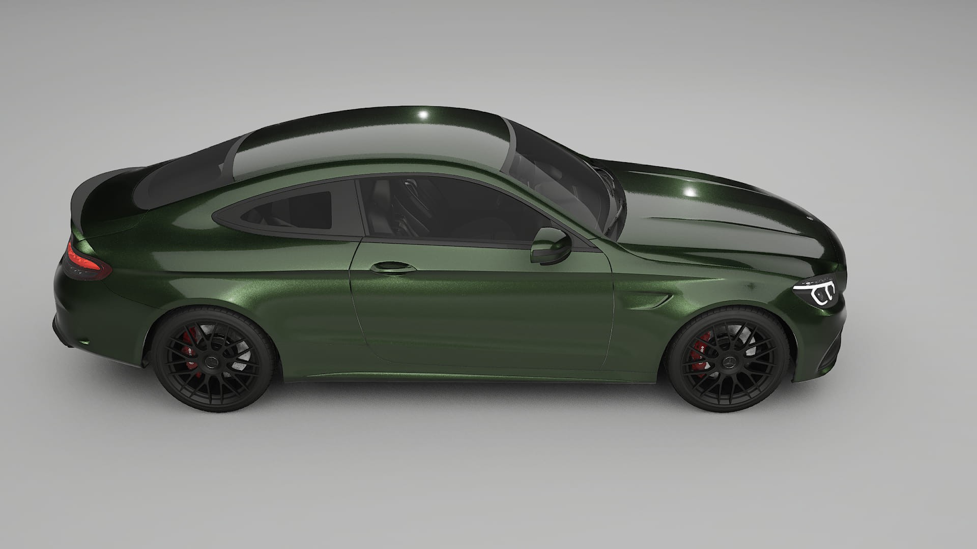 Mercedes C63 AMG W205 Coupe PPF Fólie | LAGOON TPU PPF - kompletní pre-cut kit
