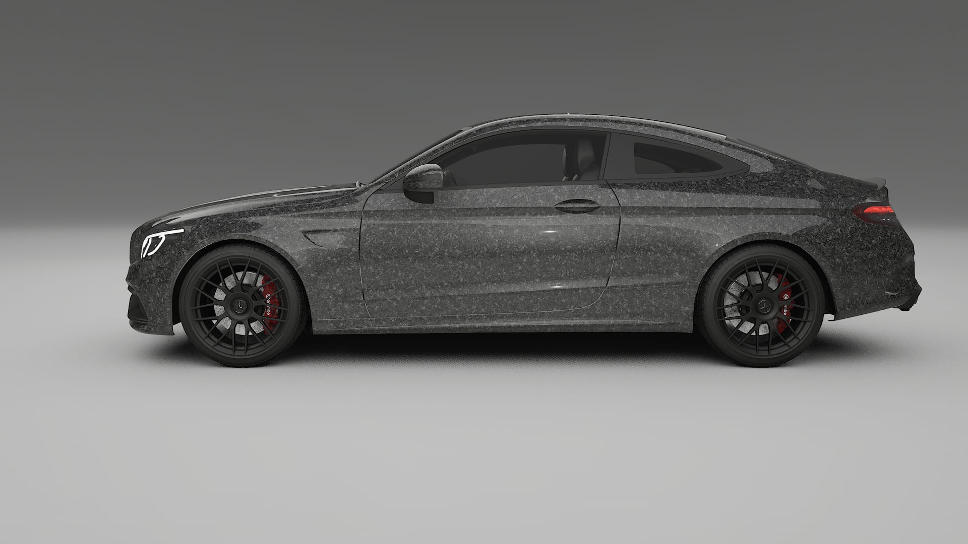 Mercedes C63 AMG W205 Coupe PPF Fólie | FORGED S TPU PPF - kompletní pre-cut kit