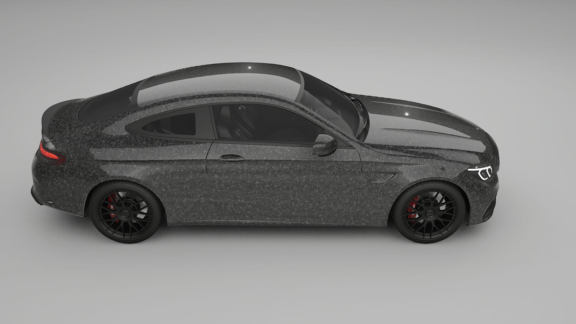 Mercedes C63 AMG W205 Coupe PPF Fólie | FORGED S TPU PPF - kompletní pre-cut kit