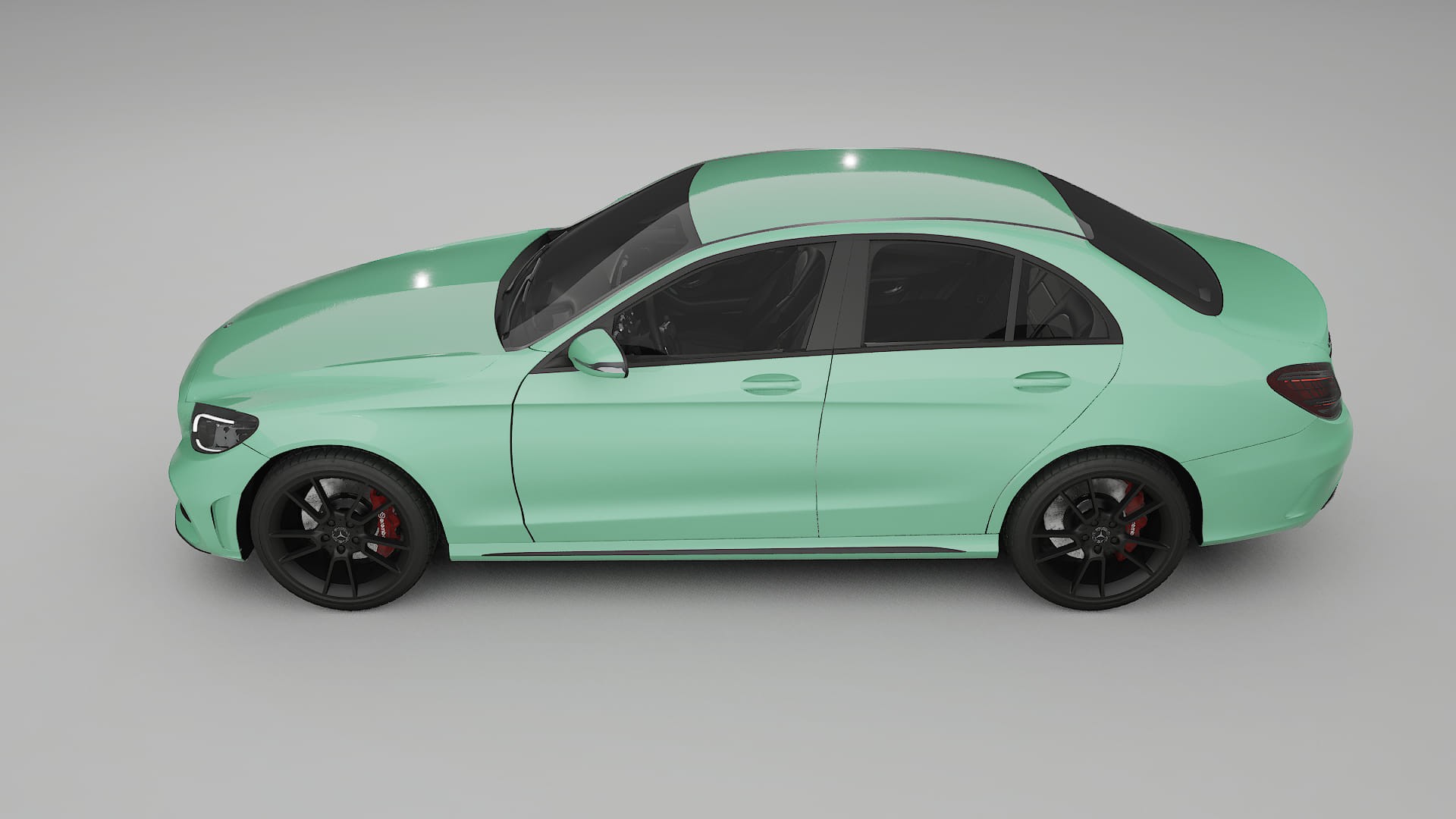 Mercedes C-Class W205 AMG sedan PPF Fólie | DUSTY TPU PPF - kompletní pre-cut kit