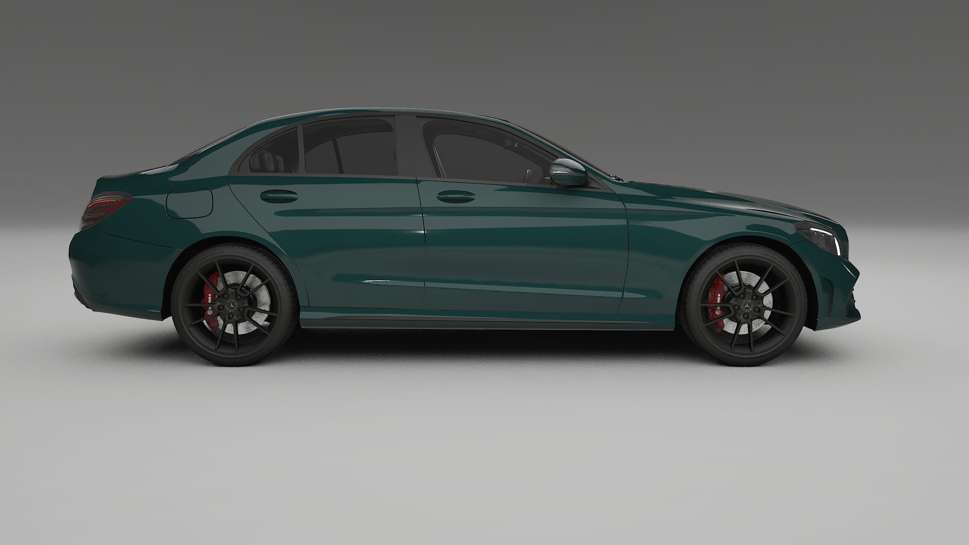 Mercedes C-Class W205 AMG sedan PPF Fólie | INFERNO TPU PPF - kompletní pre-cut kit
